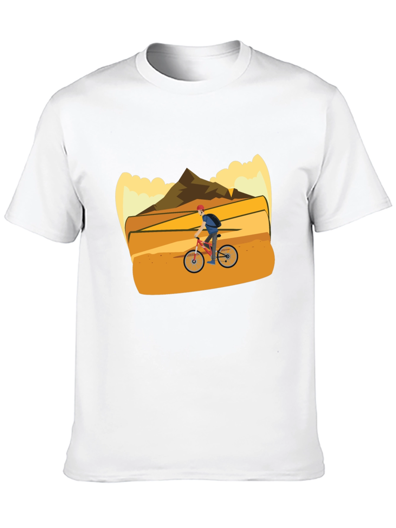 Mountain Biker Graphic Tee - Adventure Ready!