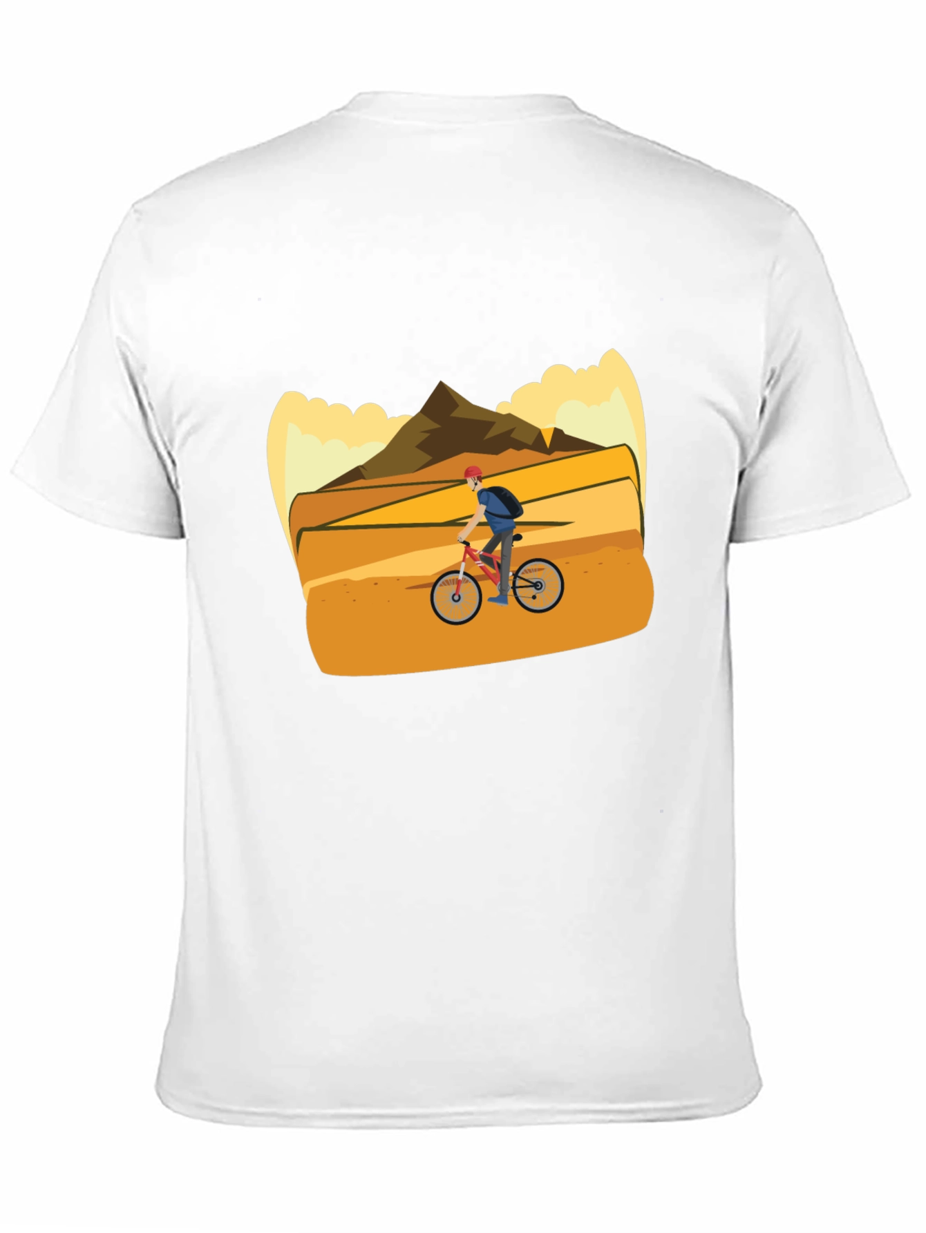 Mountain Biker Graphic Tee - Adventure Ready!