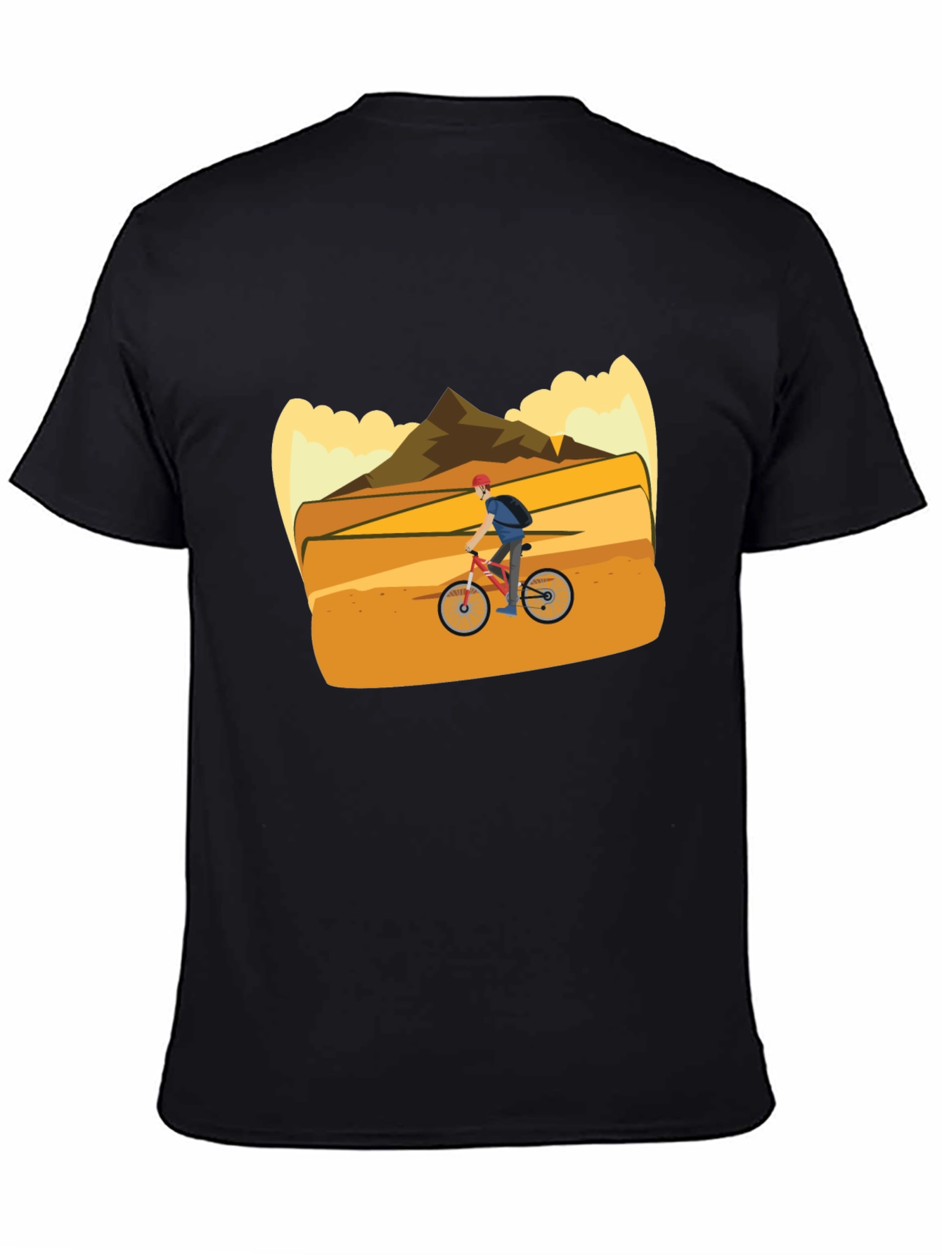 Mountain Biker Graphic Tee - Adventure Ready!