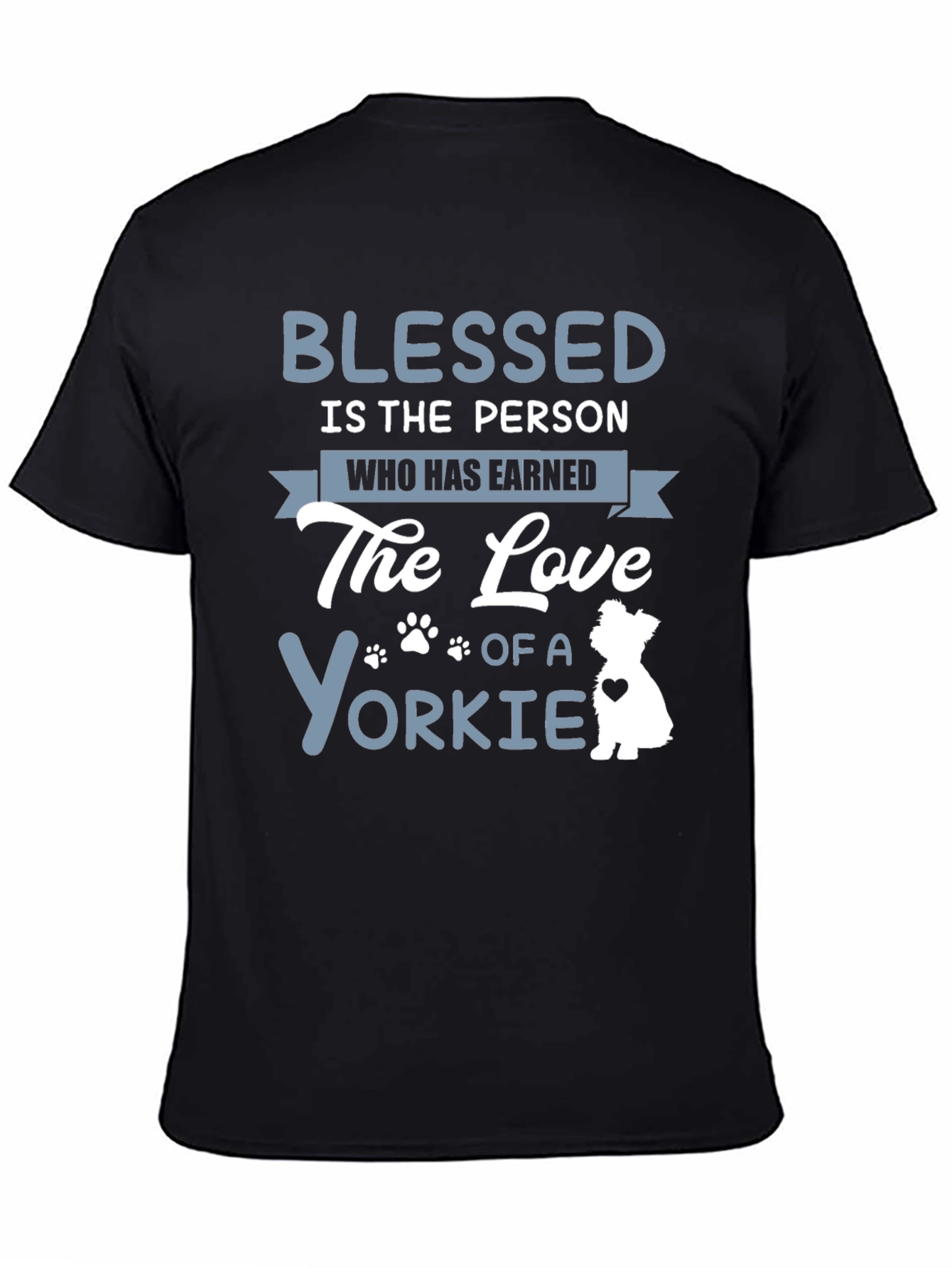 Blessed Yorkie Lover Graphic Tee