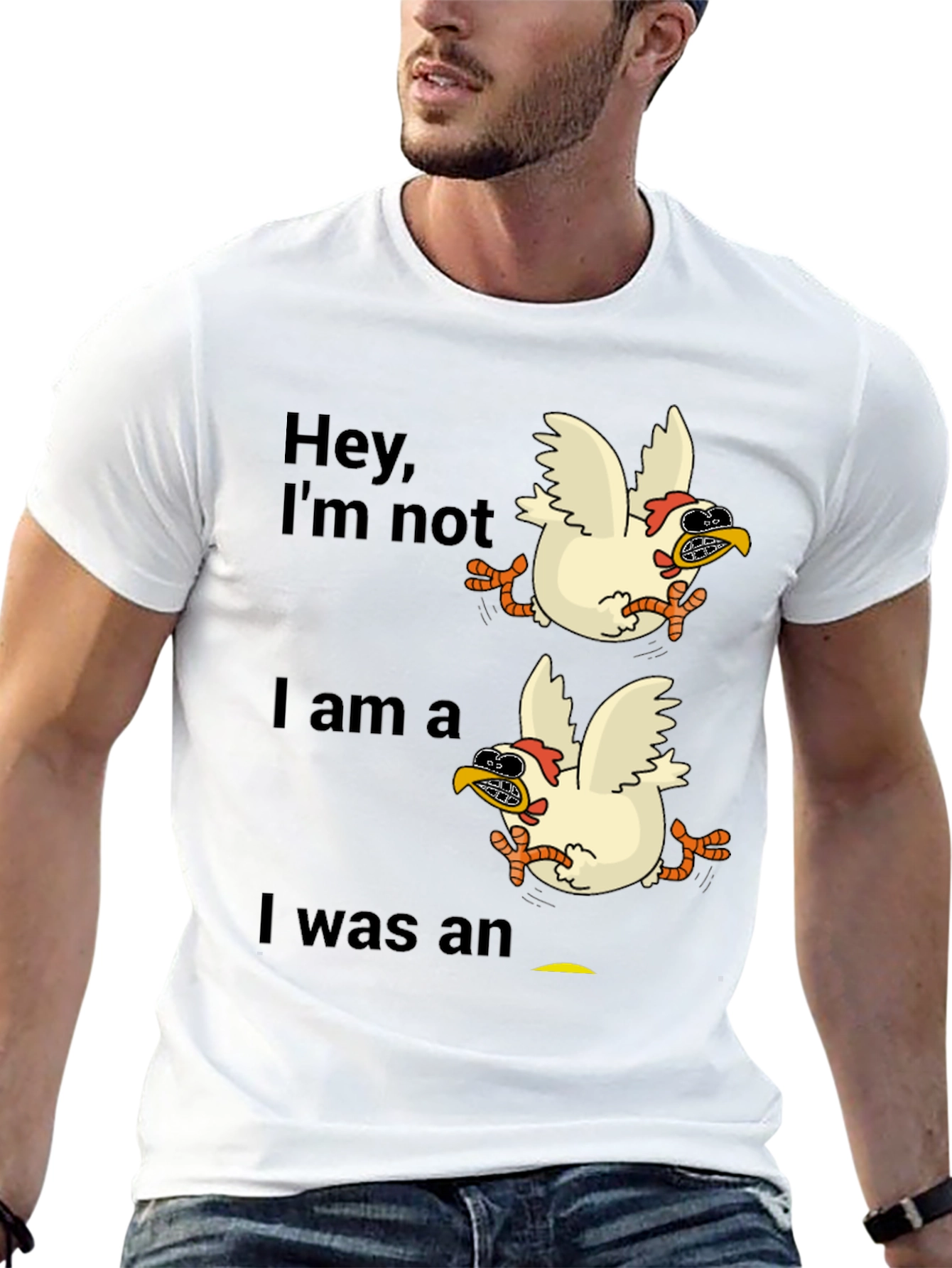Funny Chicken Aviation T-Shirt