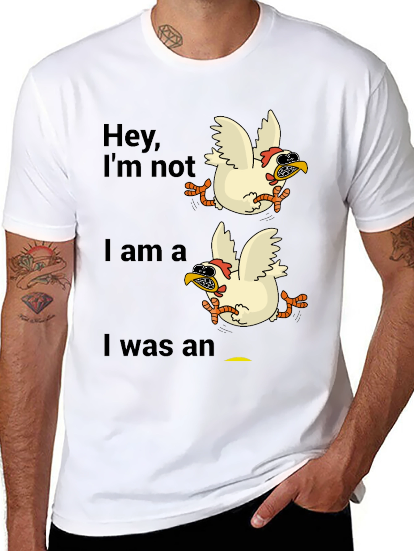 Funny Chicken Aviation T-Shirt