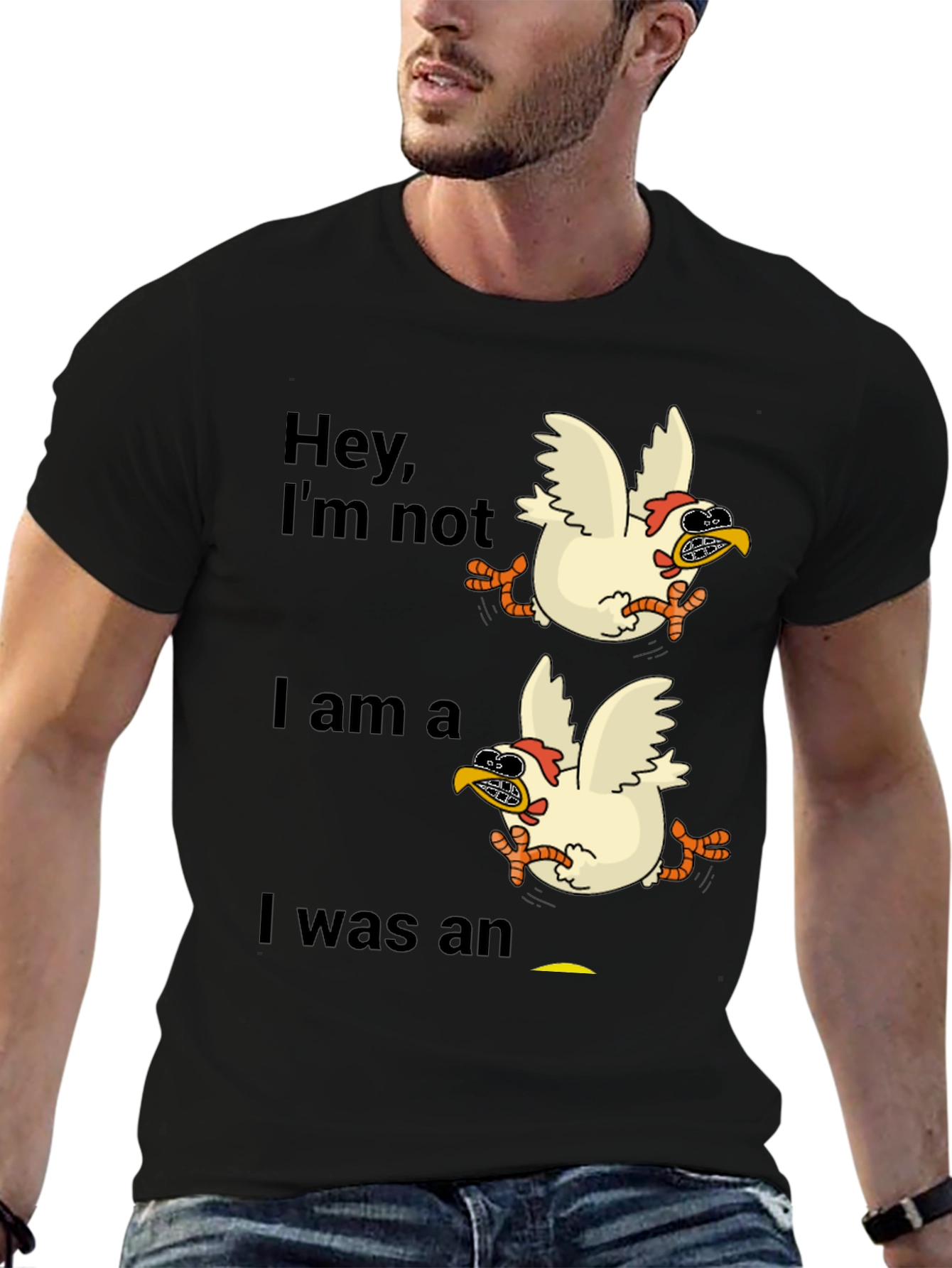 Funny Chicken Aviation T-Shirt