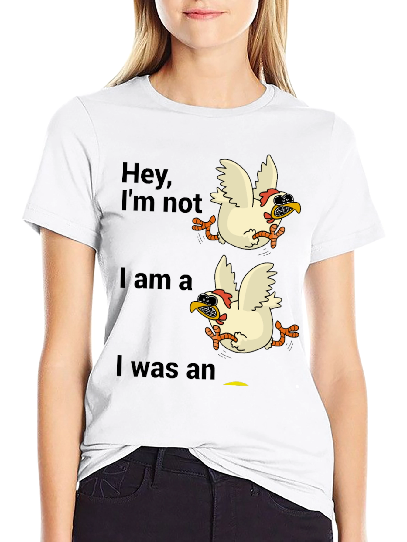 Funny Chicken Aviation T-Shirt