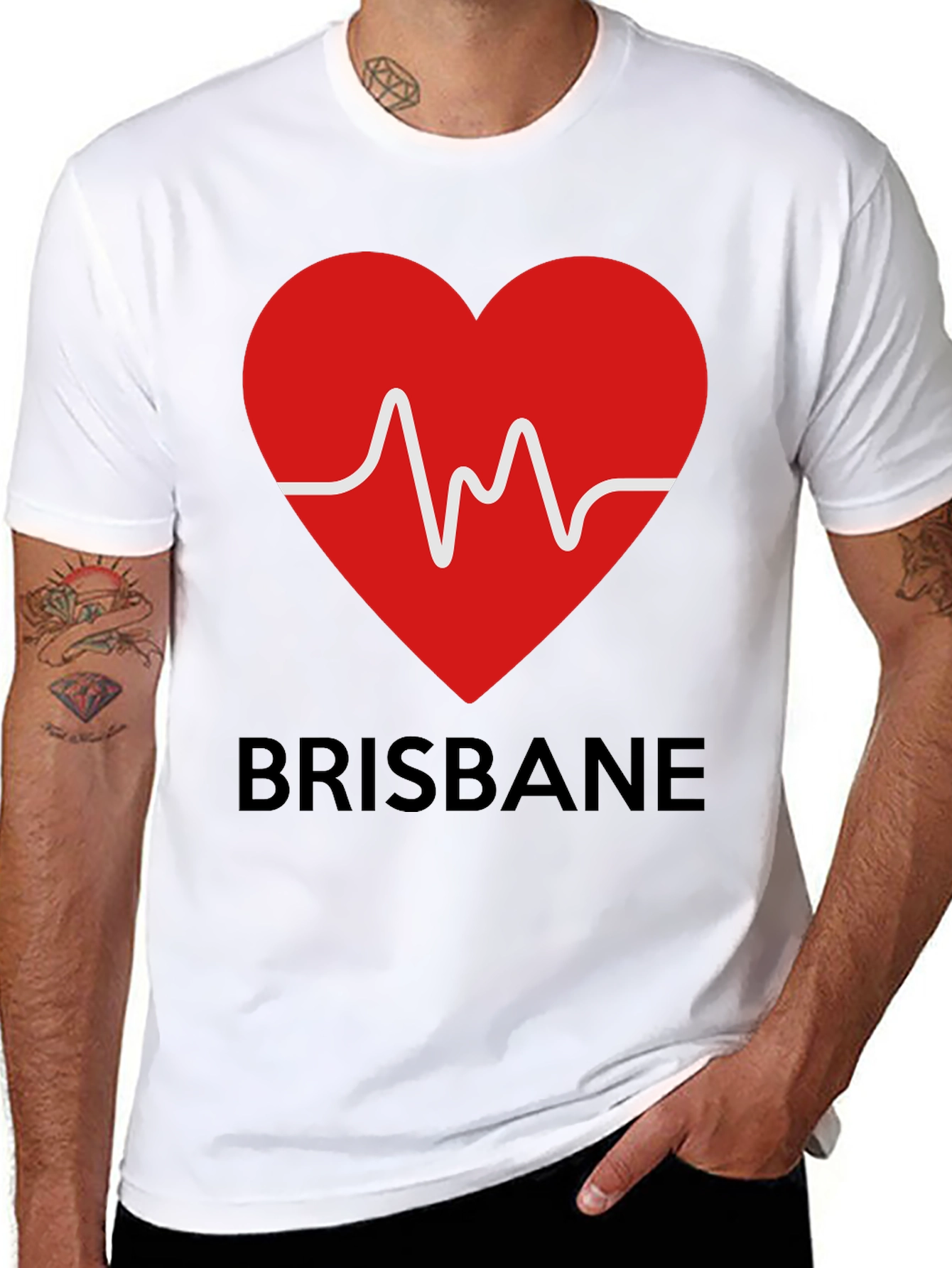 Brisbane Heartbeat T-Shirt