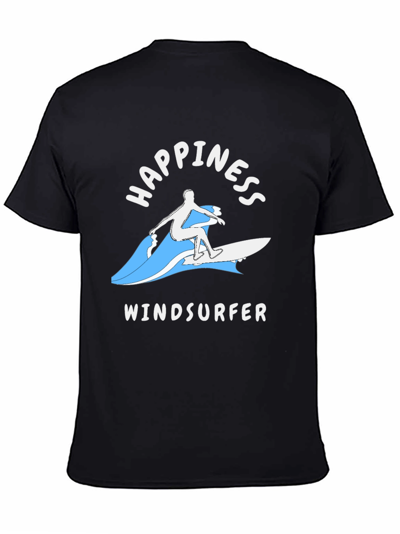 Happiness Windsurfer Graphic T-Shirt