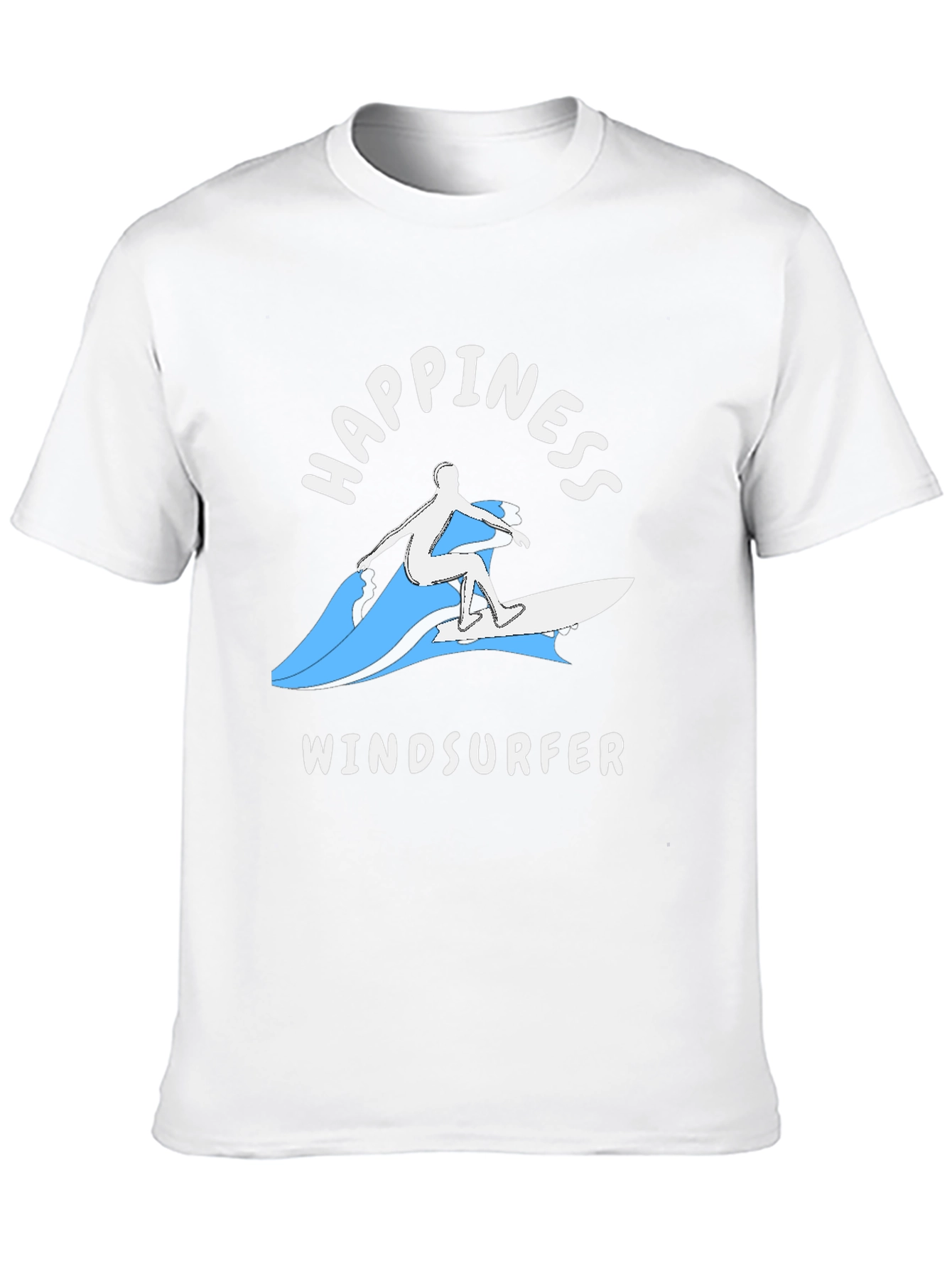 Happiness Windsurfer Graphic T-Shirt