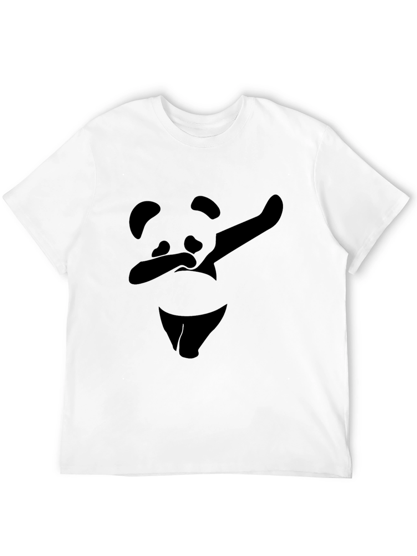 Dabbing Panda Black T-Shirt - Fun Graphic Tee