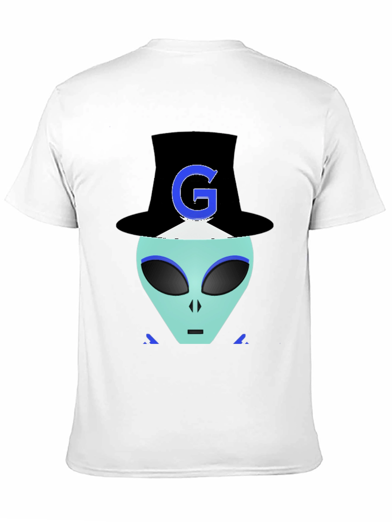 Alien G Top Hat Black T-Shirt