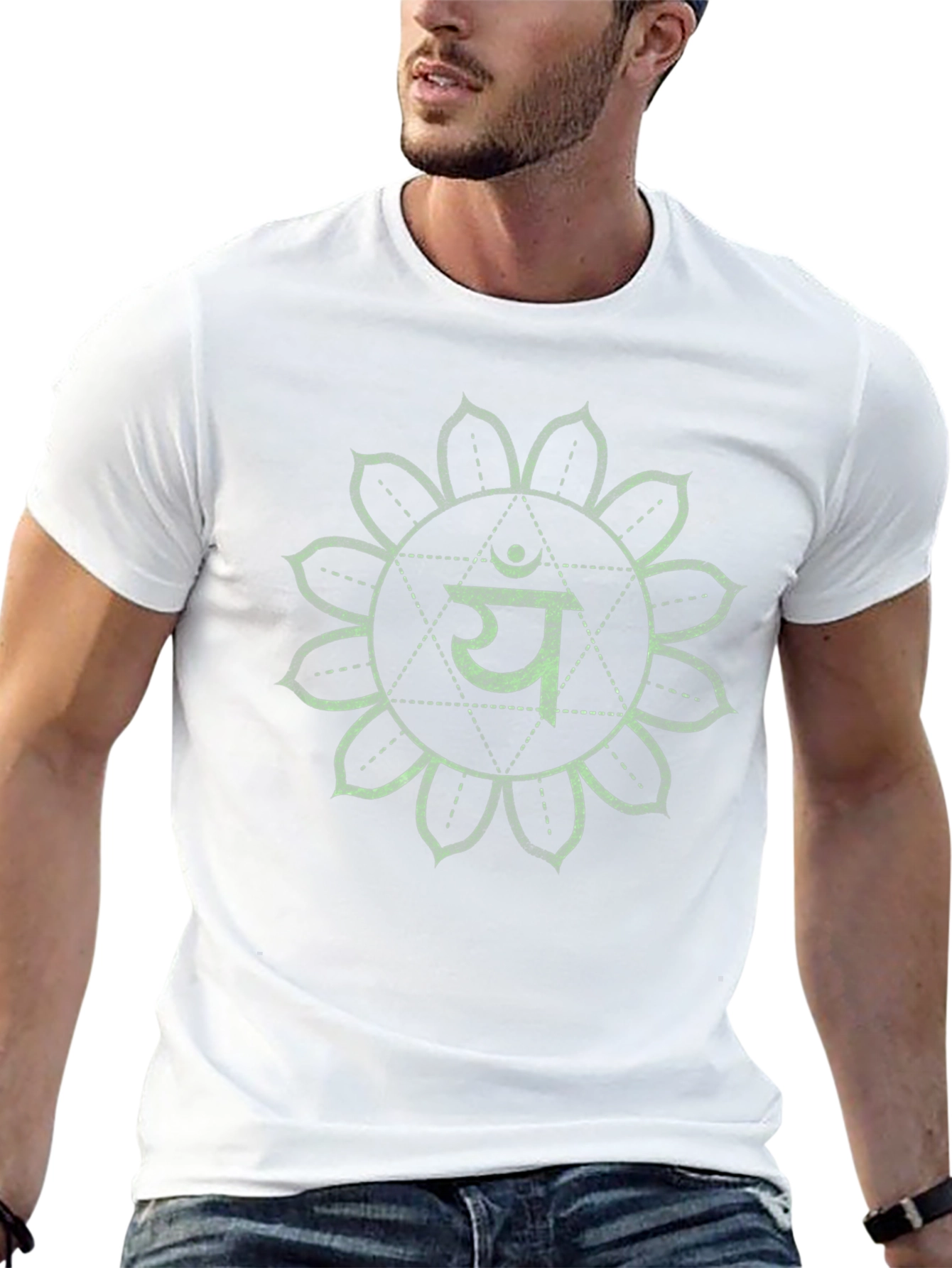 Heart Chakra T-Shirt - Yoga Meditation Tee