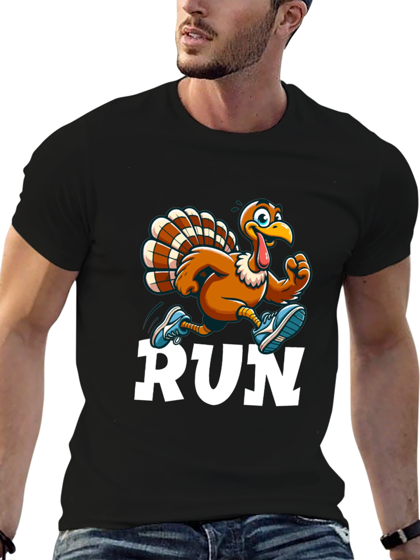Turkey Trot Run Thanksgiving T-Shirt