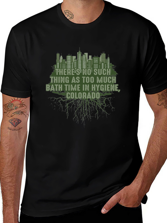 Hygiene Colorado T-Shirt - Cityscape Tree Roots Design