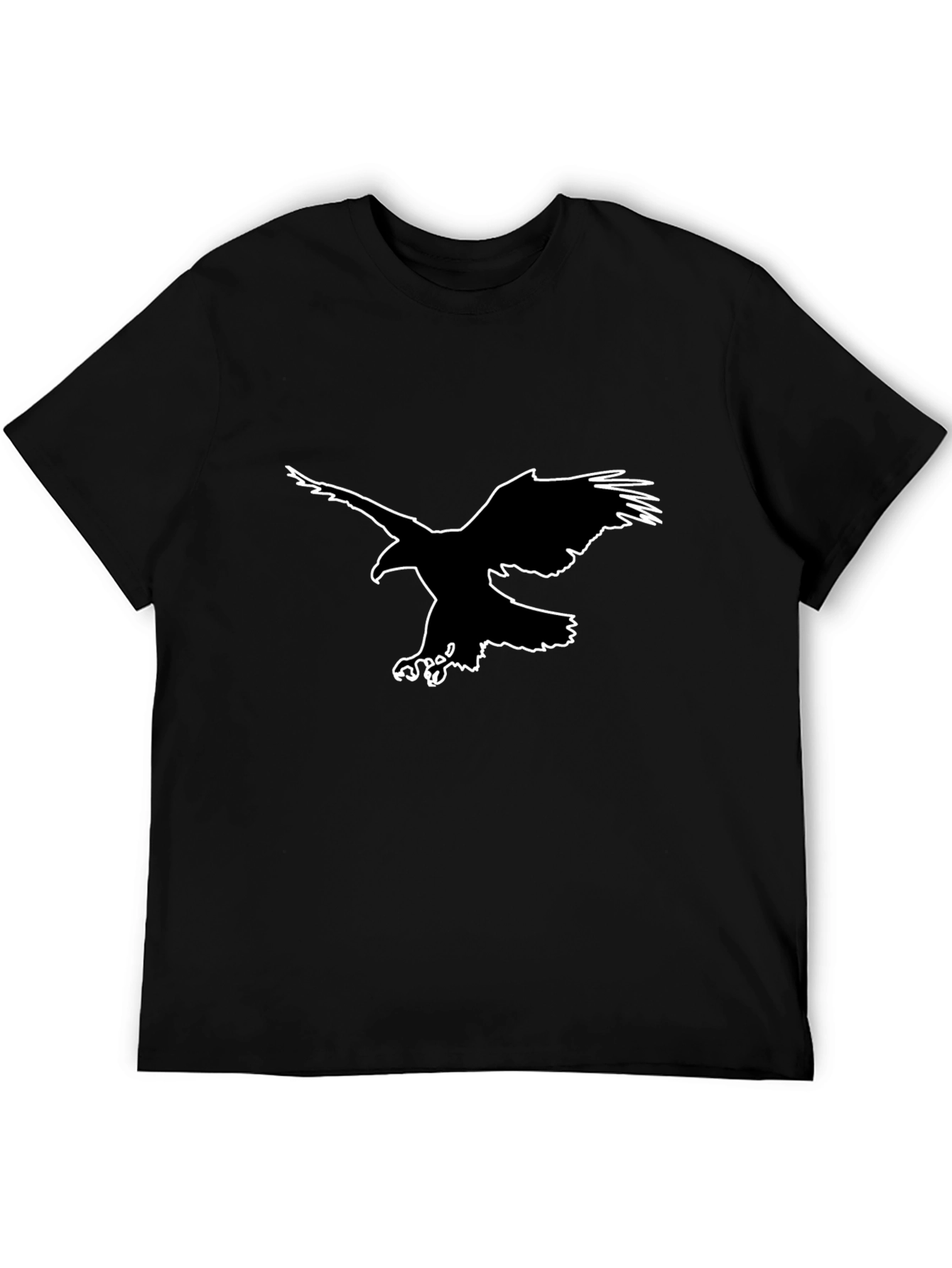 Black Eagle Outline T-Shirt