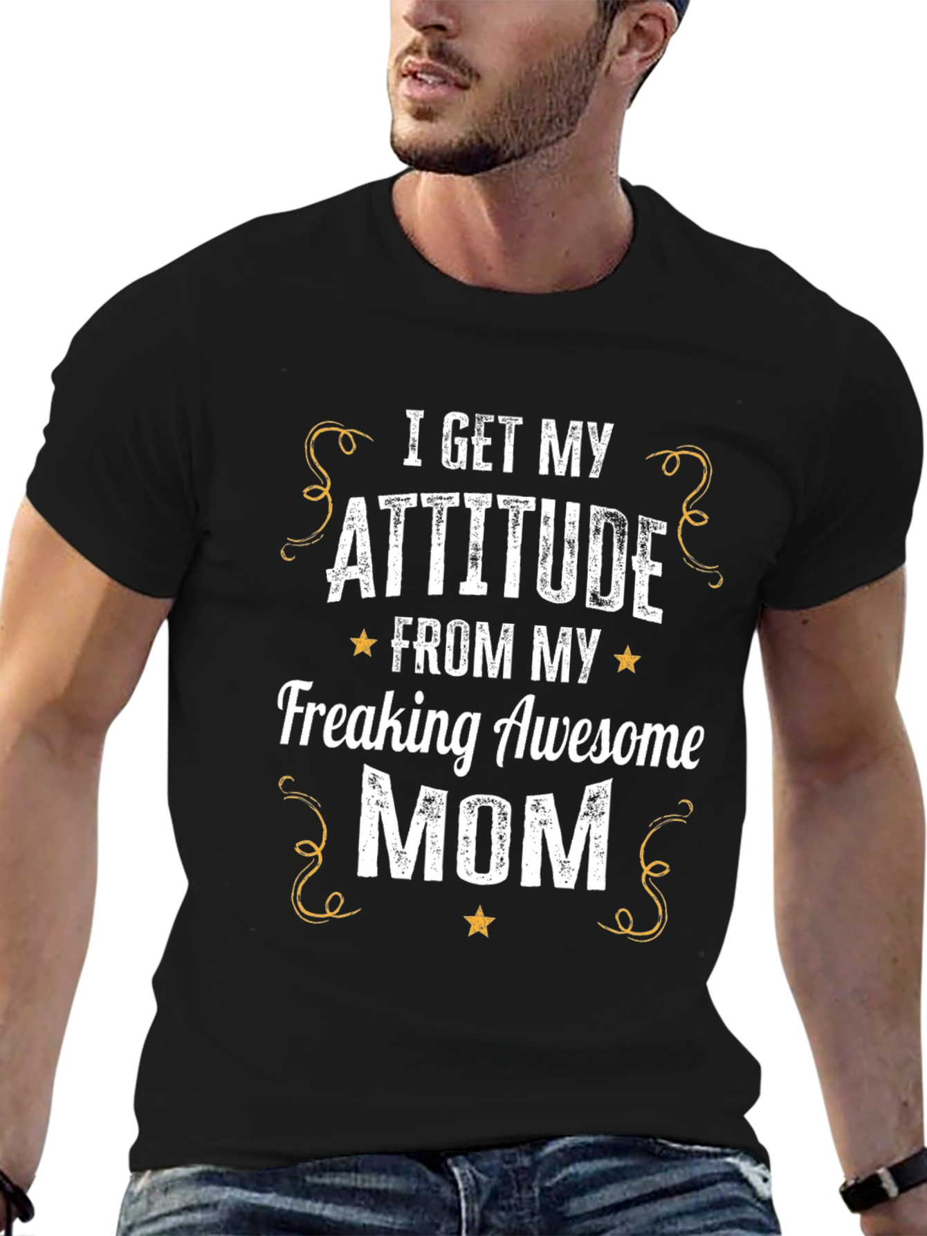 Attitude from Mom Graphic Tee - Unisex