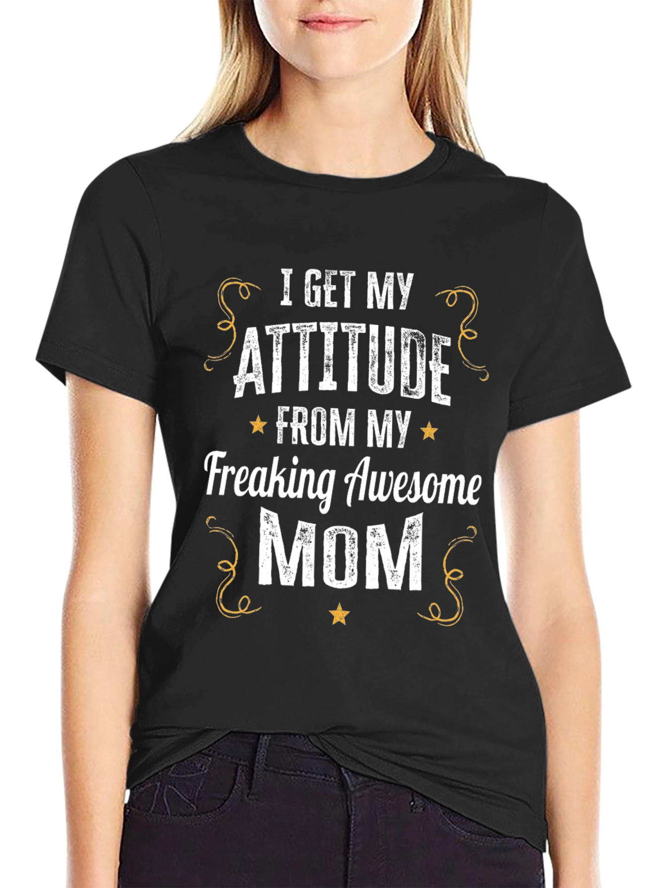 Attitude from Mom Graphic Tee - Unisex
