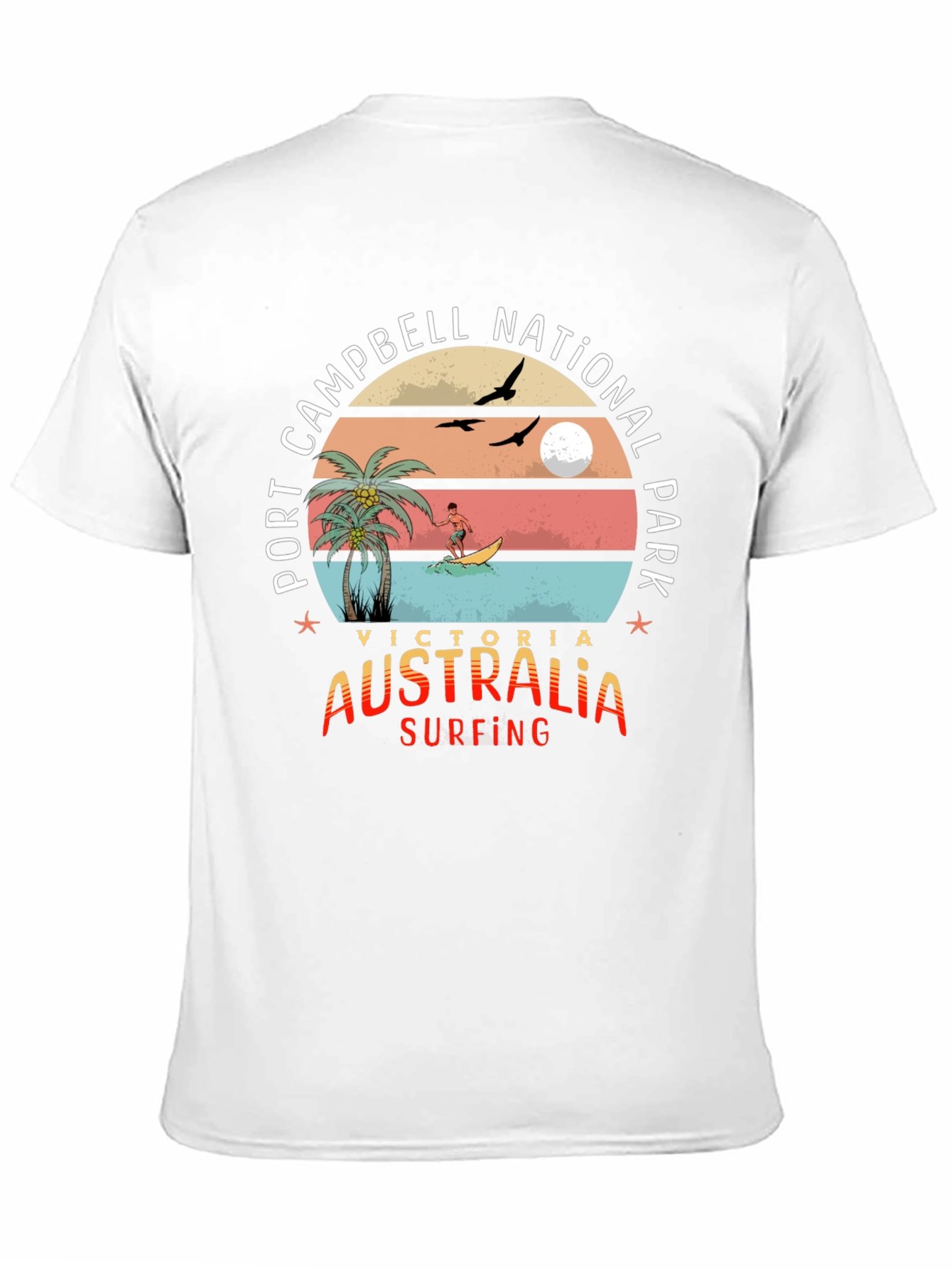 Port Campbell National Park Surfing T-Shirt