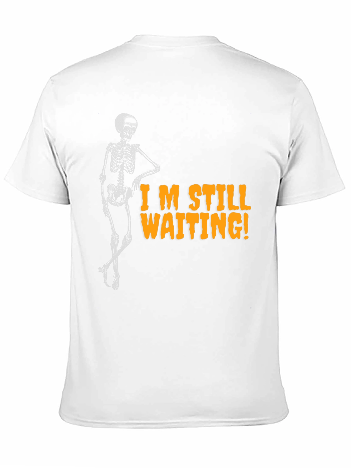 Im Still Waiting Skeleton Graphic Tee