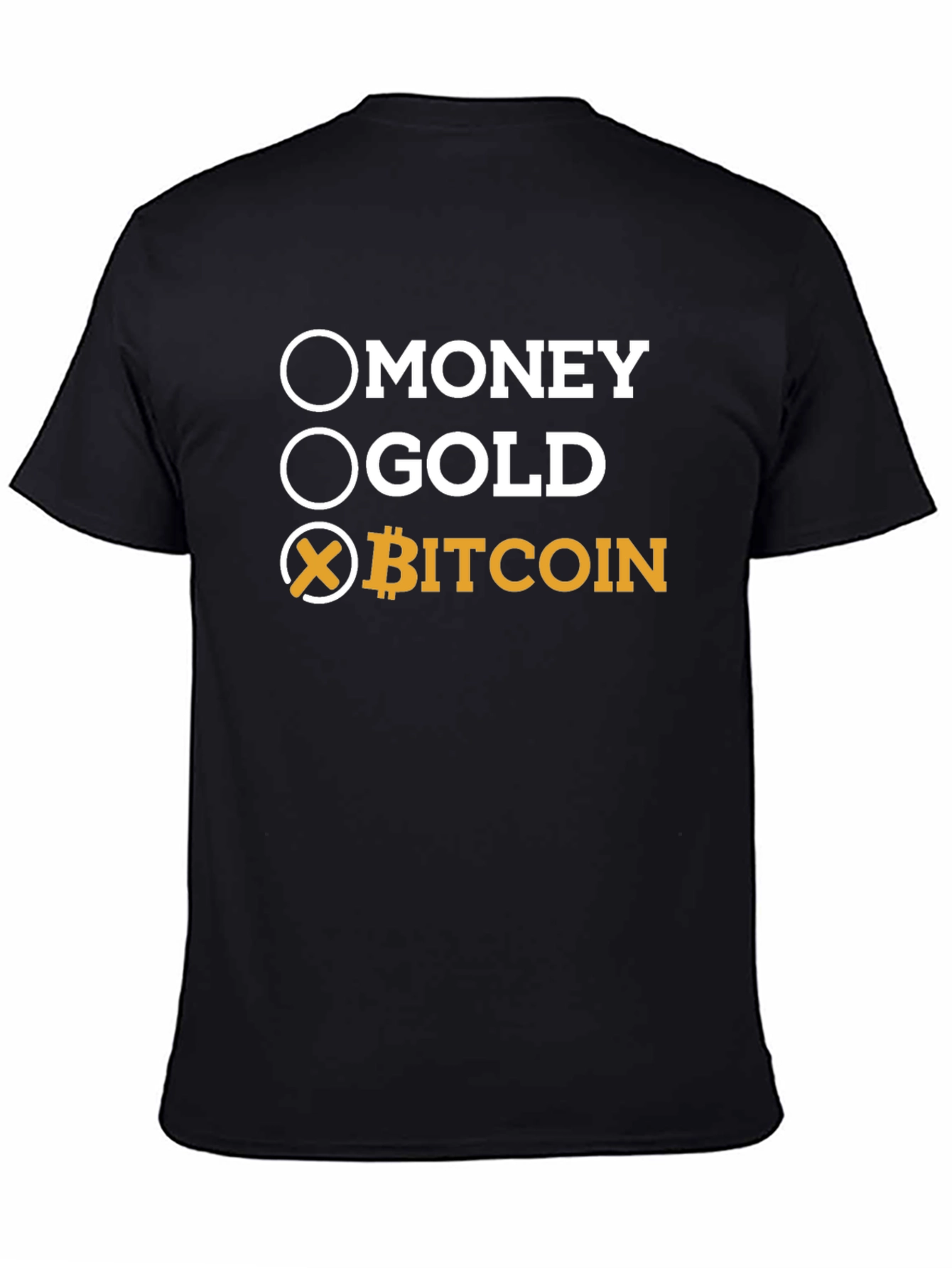 Bitcoin Choice T-Shirt Crypto Currency Tee