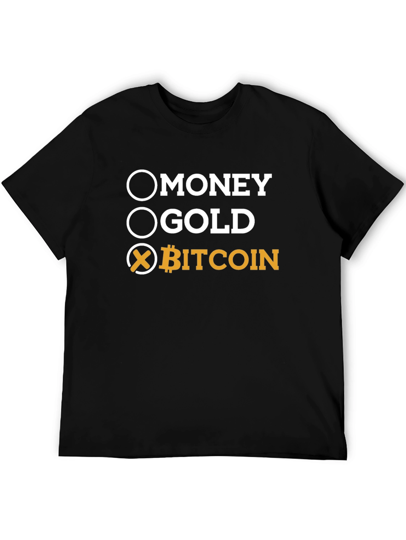 Bitcoin Choice T-Shirt Crypto Currency Tee