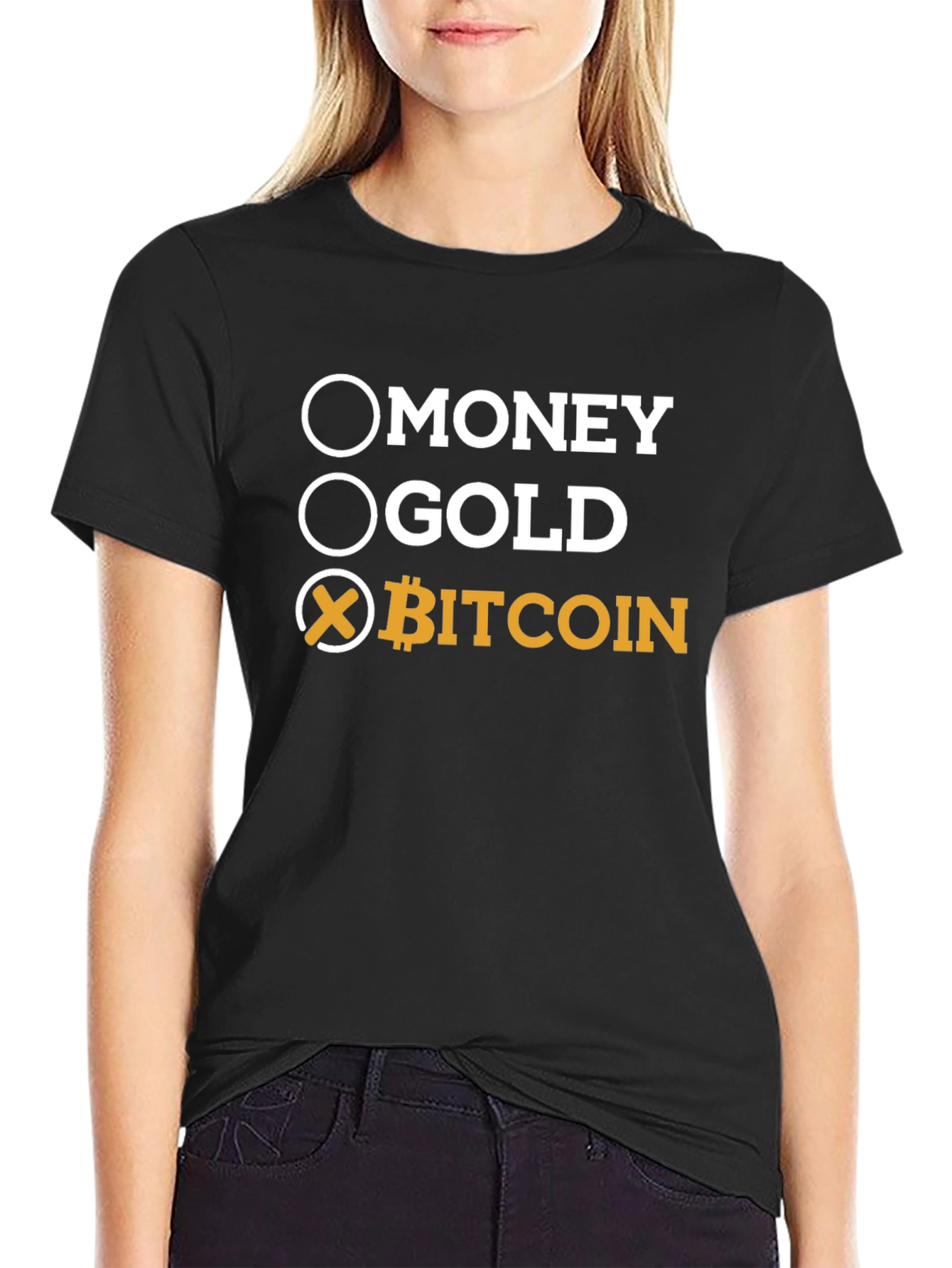 Bitcoin Choice T-Shirt Crypto Currency Tee