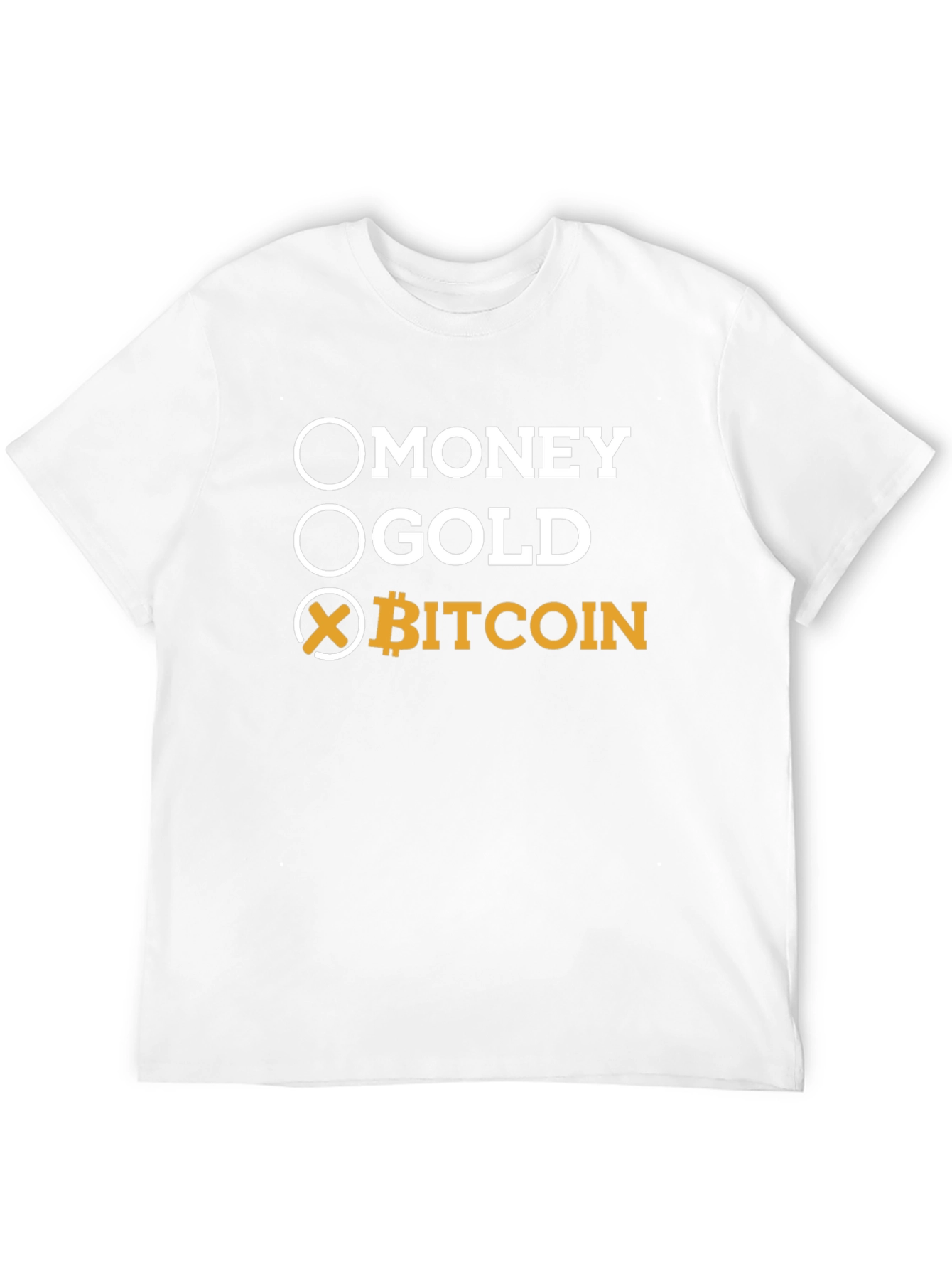 Bitcoin Choice T-Shirt Crypto Currency Tee