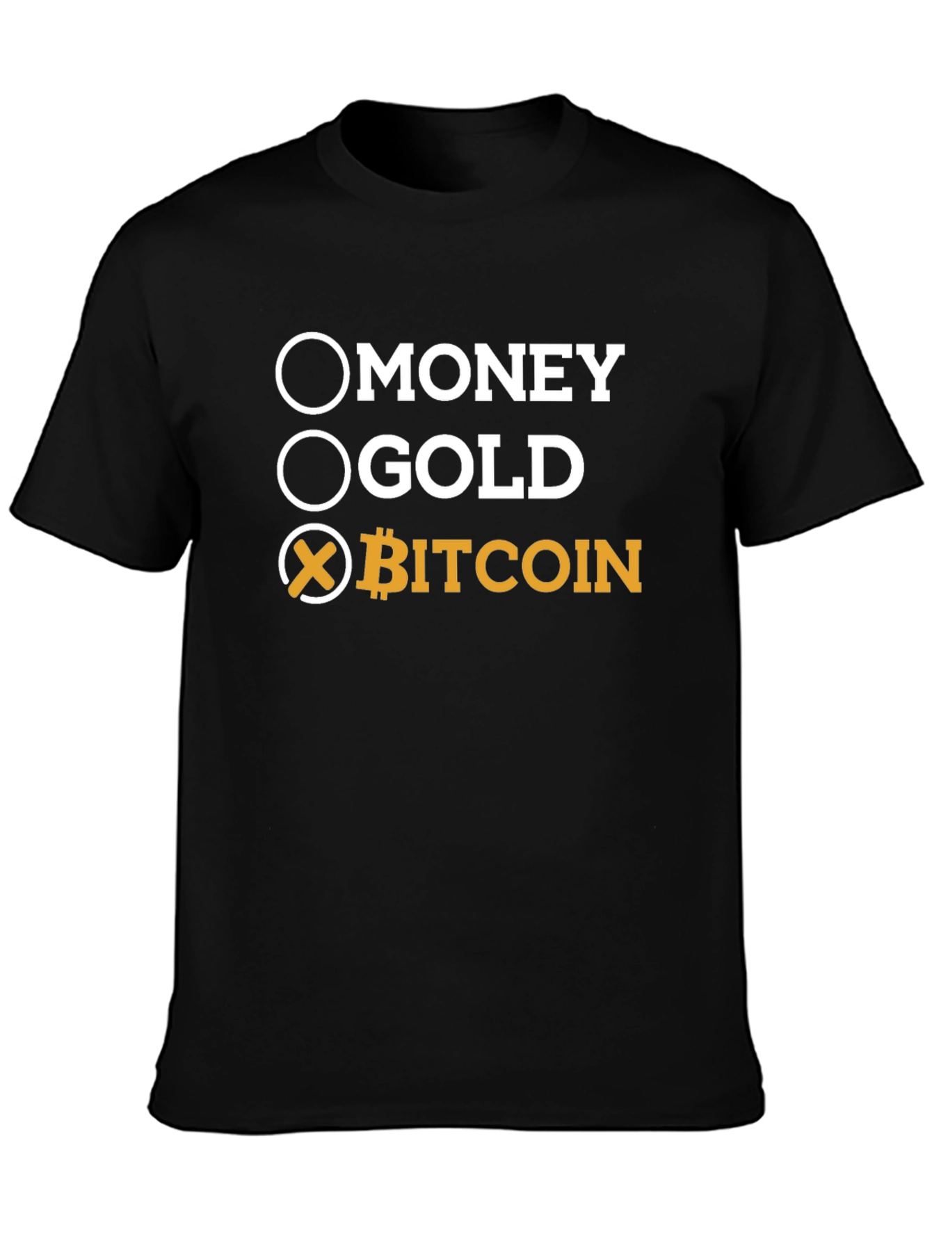 Bitcoin Choice T-Shirt Crypto Currency Tee
