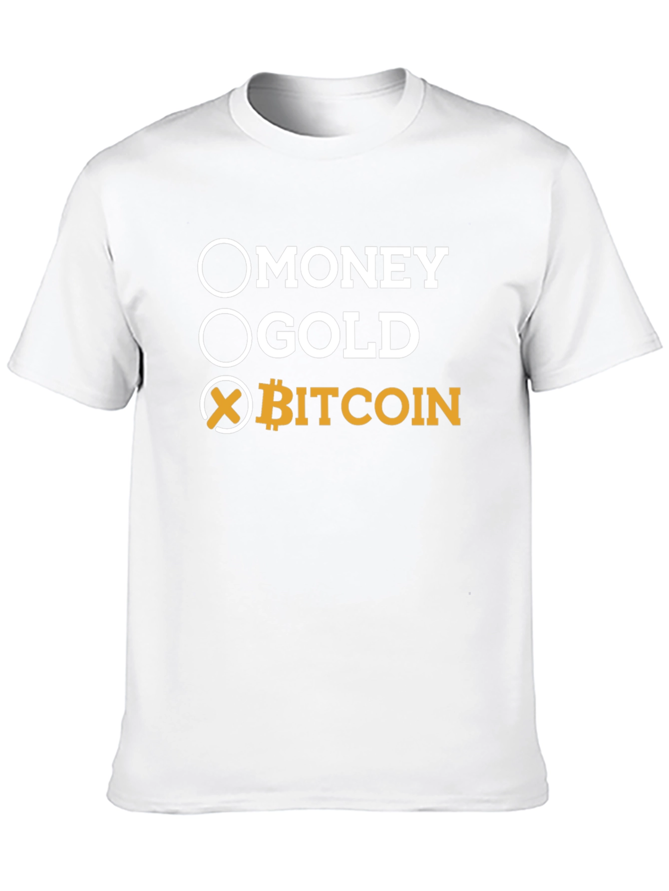 Bitcoin Choice T-Shirt Crypto Currency Tee