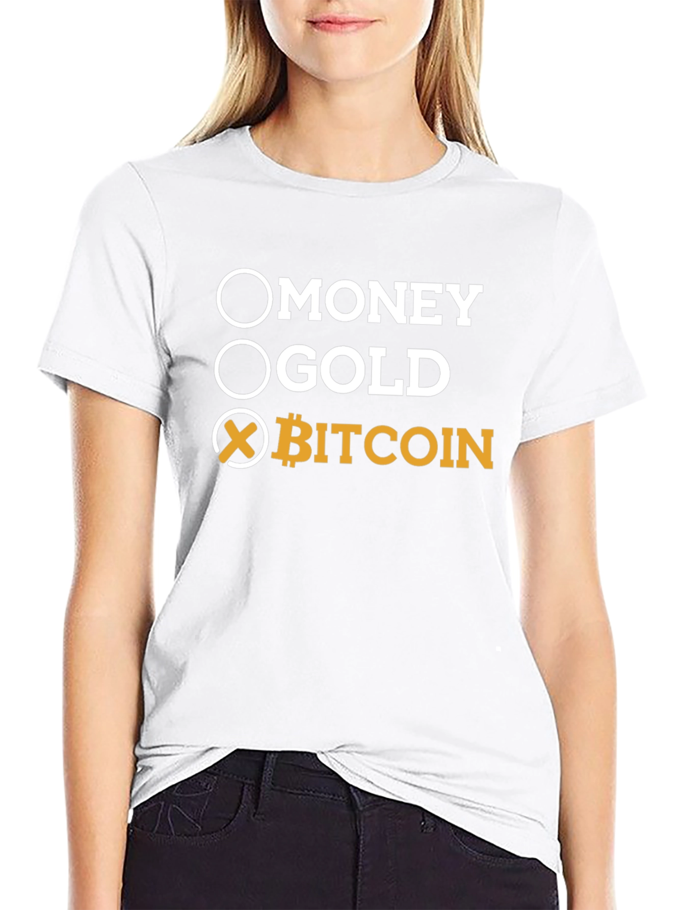 Bitcoin Choice T-Shirt Crypto Currency Tee