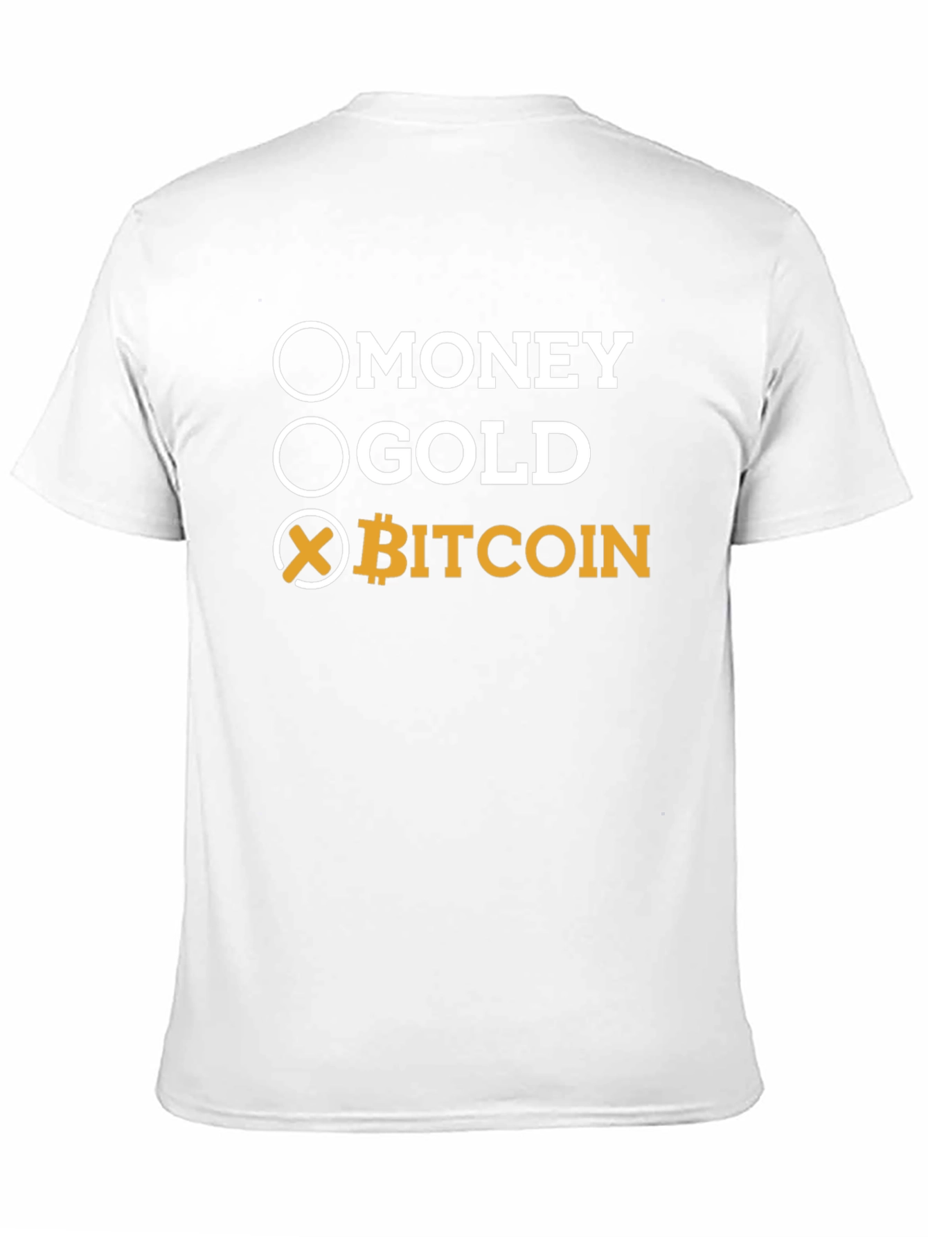Bitcoin Choice T-Shirt Crypto Currency Tee