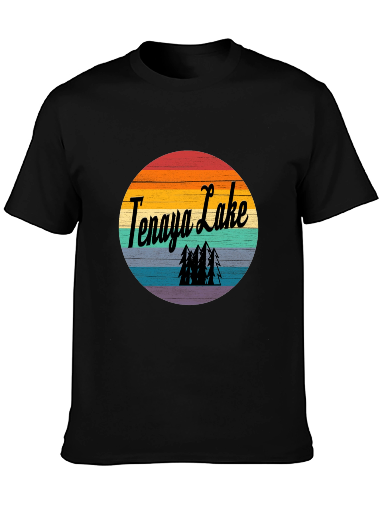 Tenaya Lake Graphic Tee - Retro Style