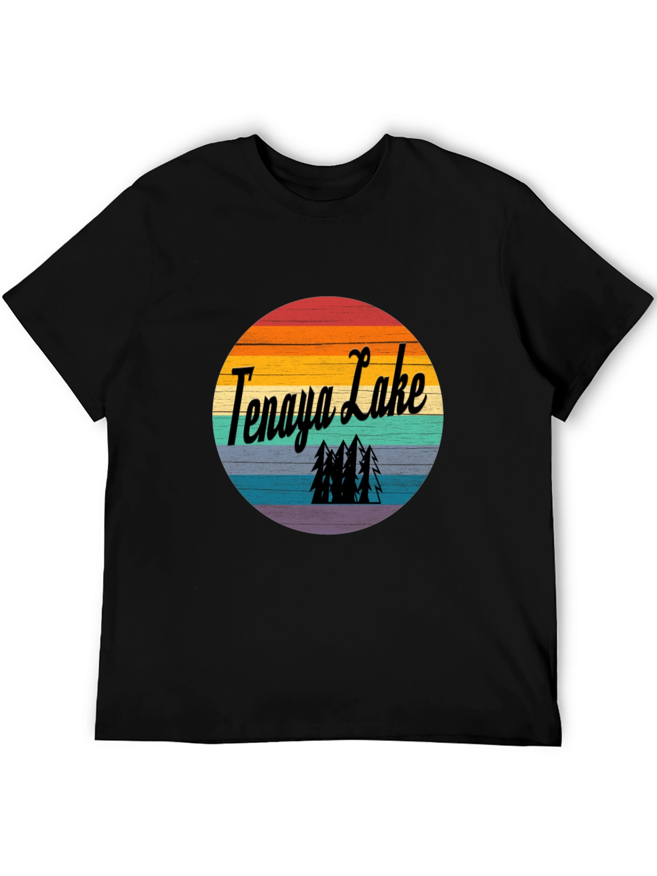 Tenaya Lake Graphic Tee - Retro Style