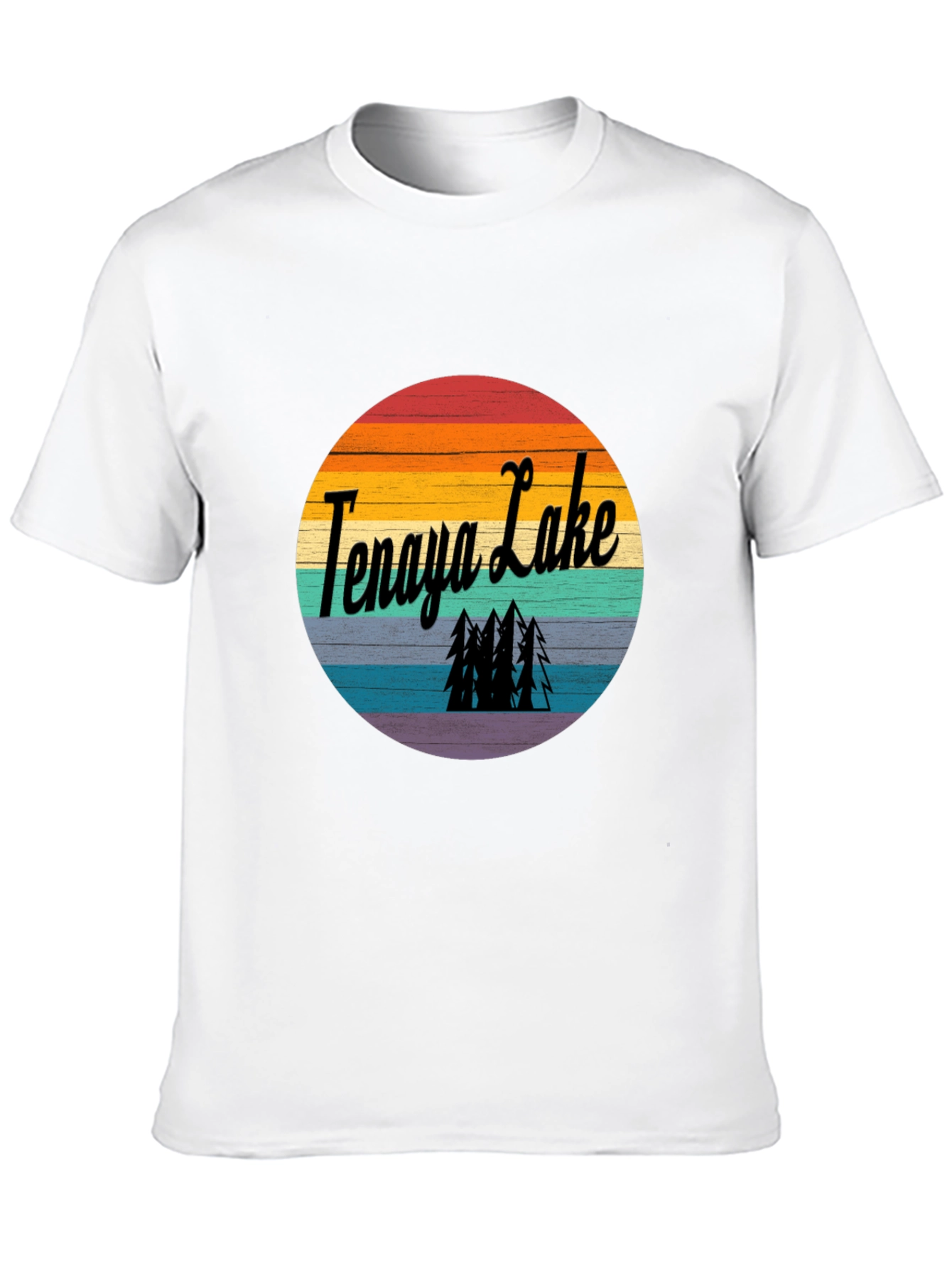 Tenaya Lake Graphic Tee - Retro Style