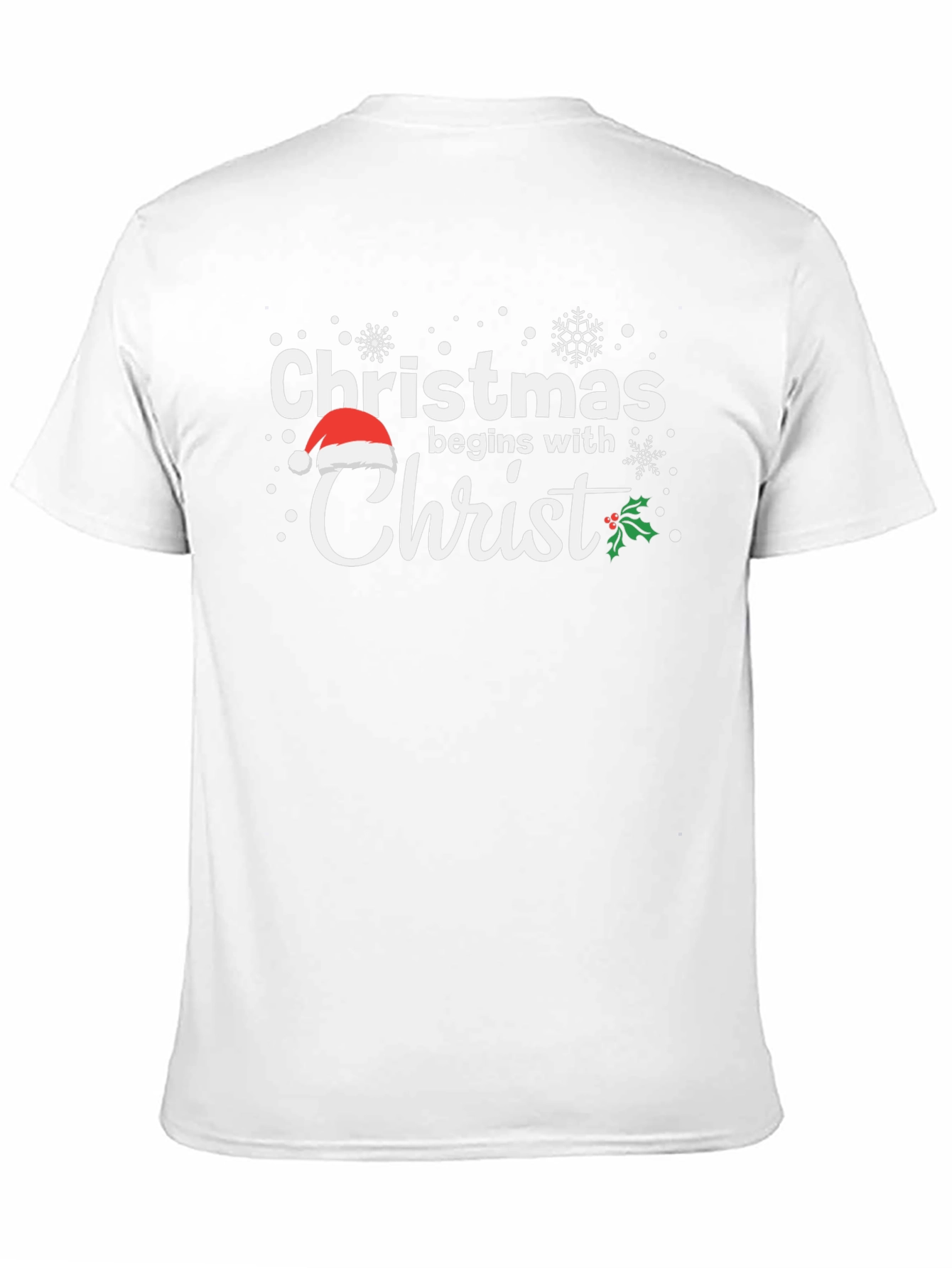 Christmas Begins With Christ T-Shirt