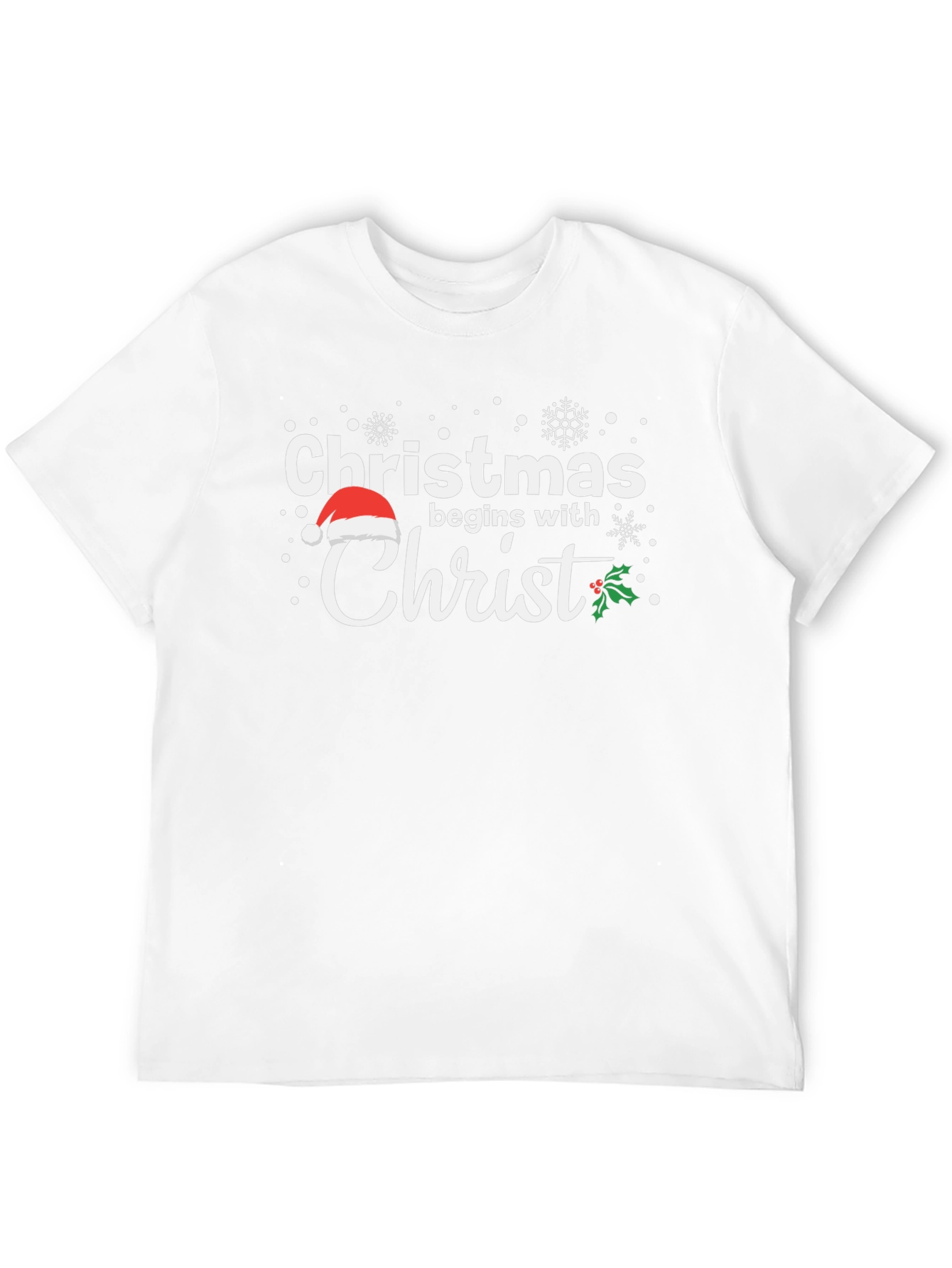 Christmas Begins With Christ T-Shirt