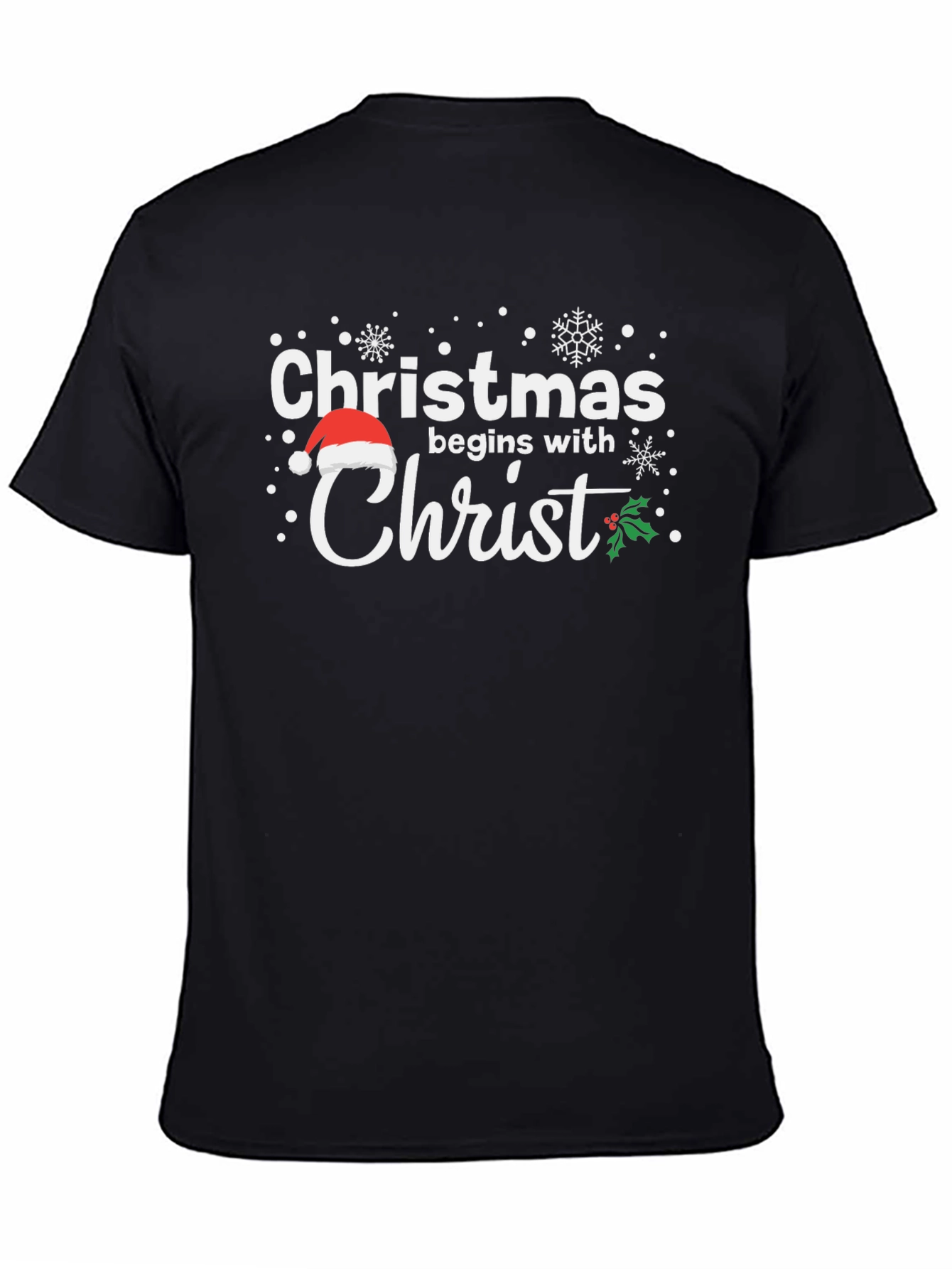 Christmas Begins With Christ T-Shirt