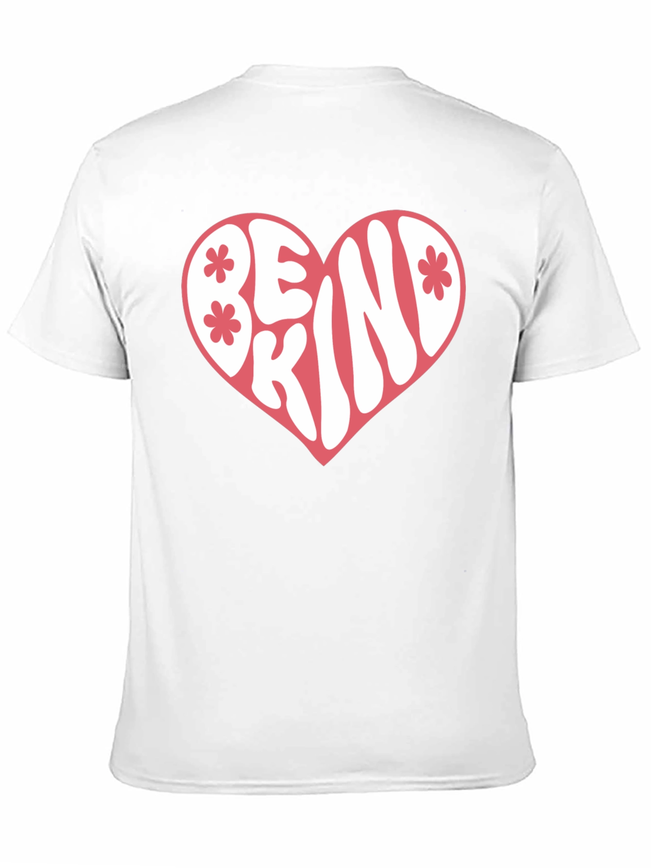 Be Kind Heart Graphic T-Shirt - Black