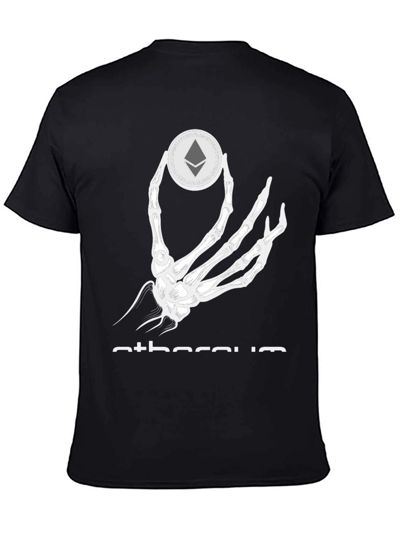 Ethereum Crypto Black Graphic Tee