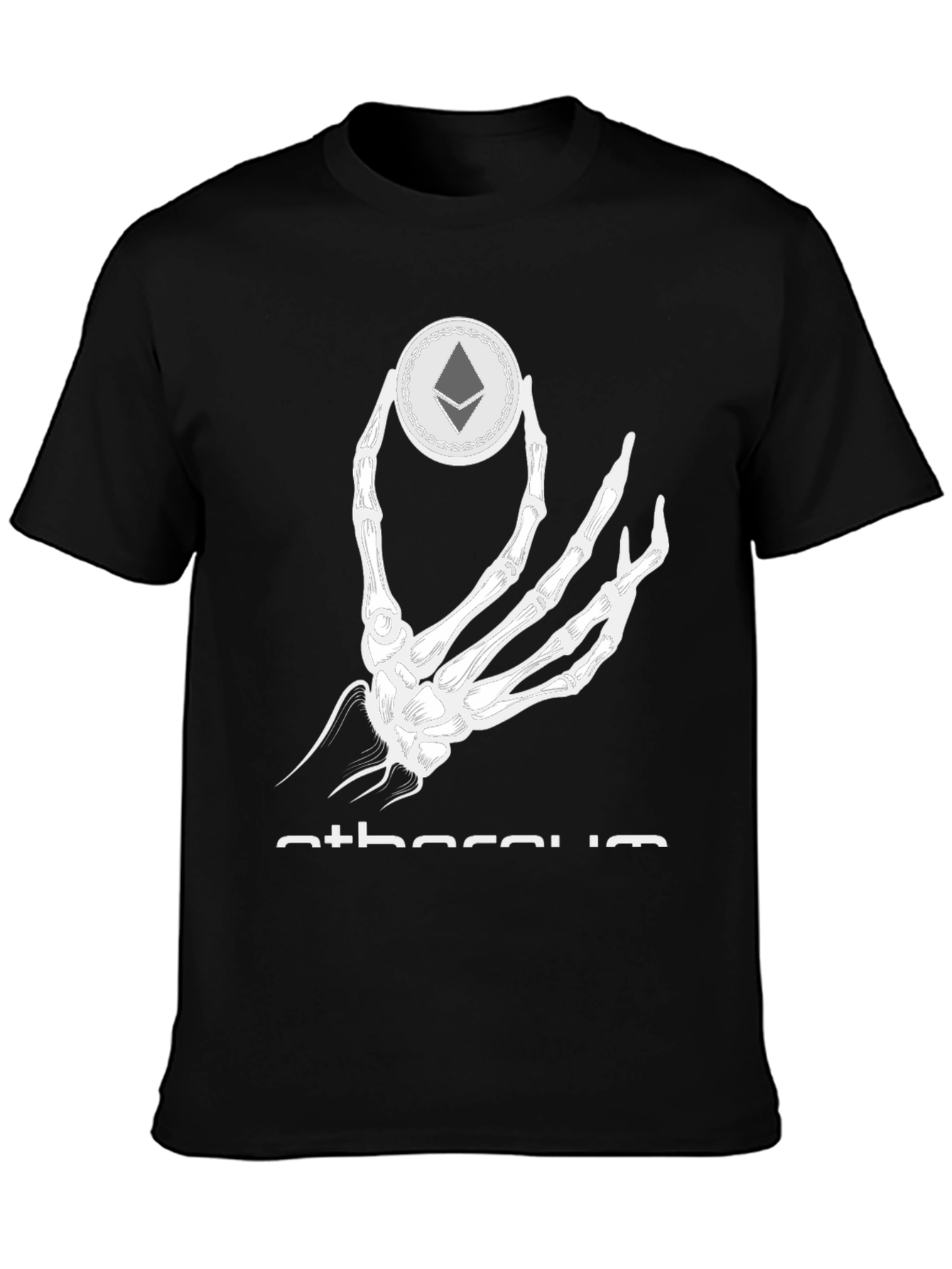 Ethereum Crypto Black Graphic Tee