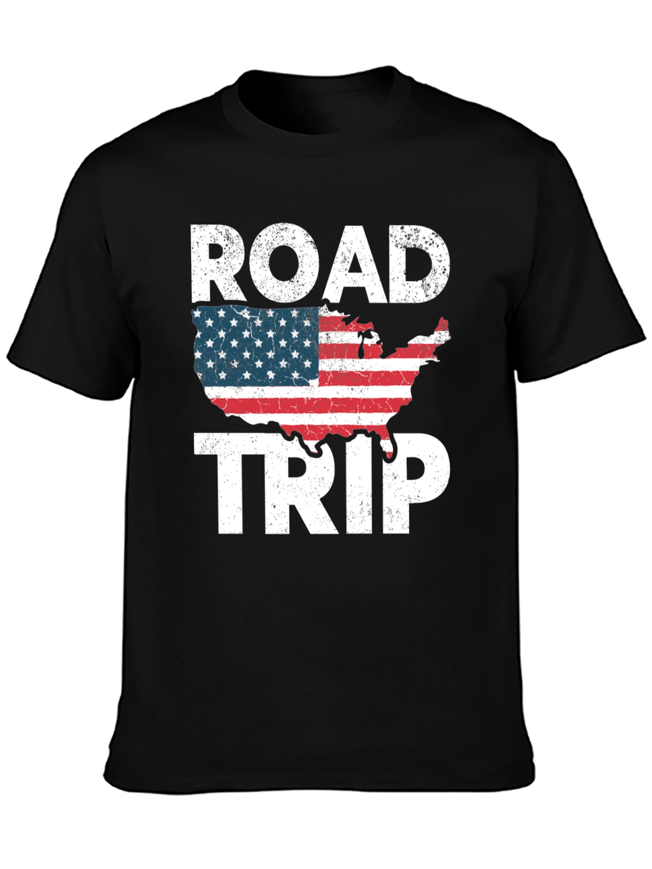 Road Trip USA Graphic T-Shirt - Americana Style