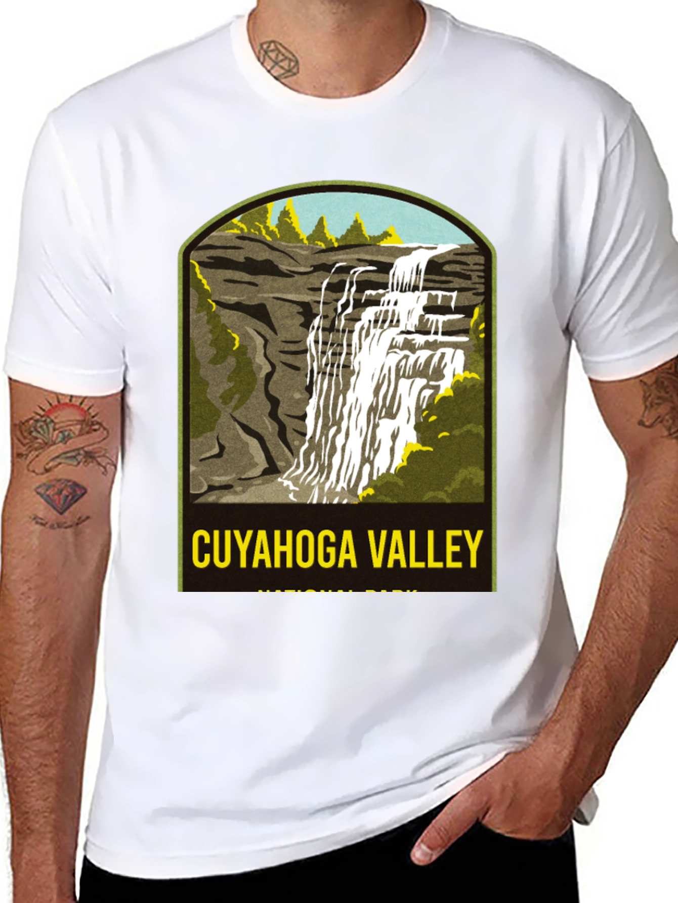 Cuyahoga Valley National Park Black T-Shirt
