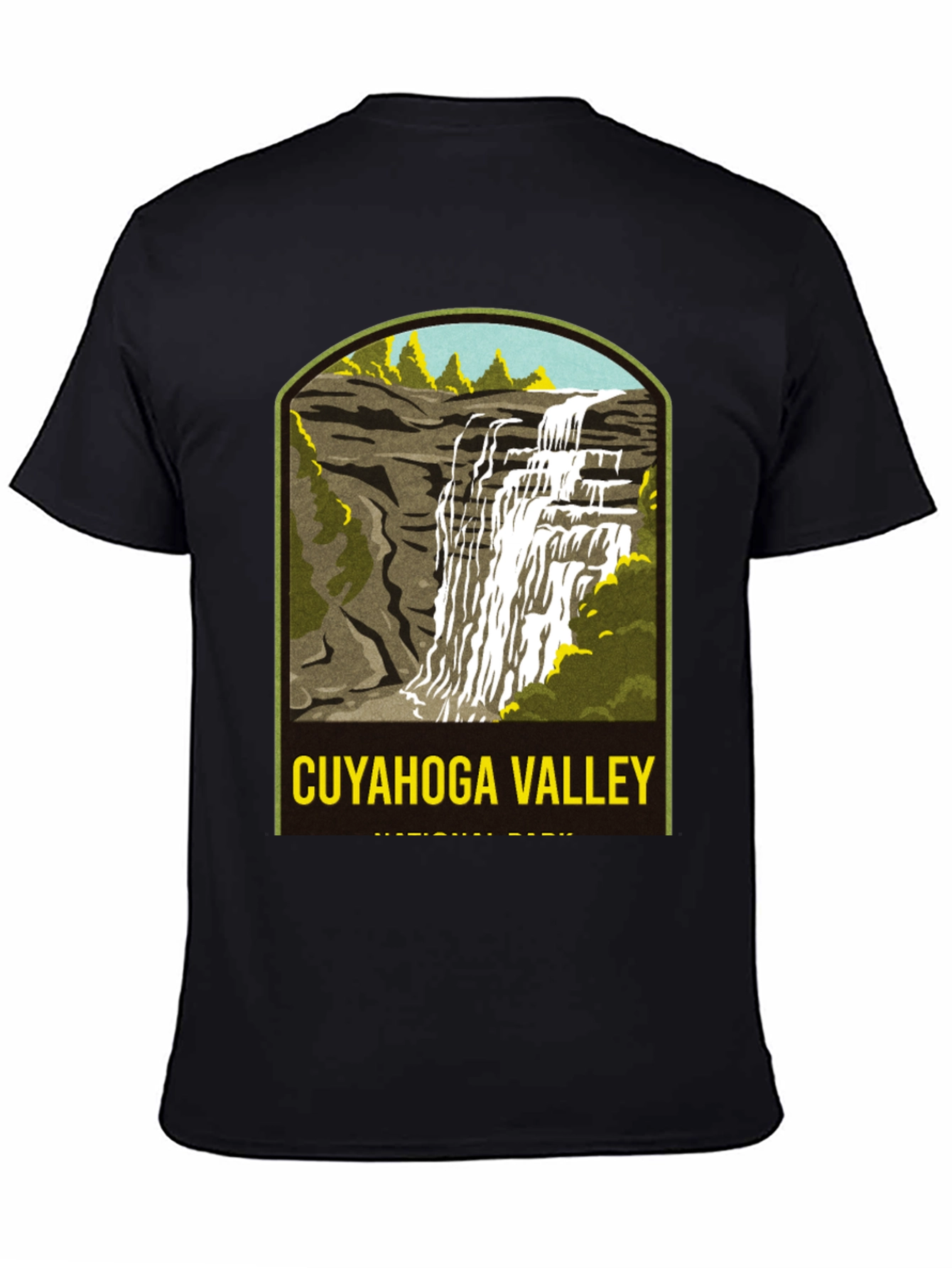 Cuyahoga Valley National Park Black T-Shirt