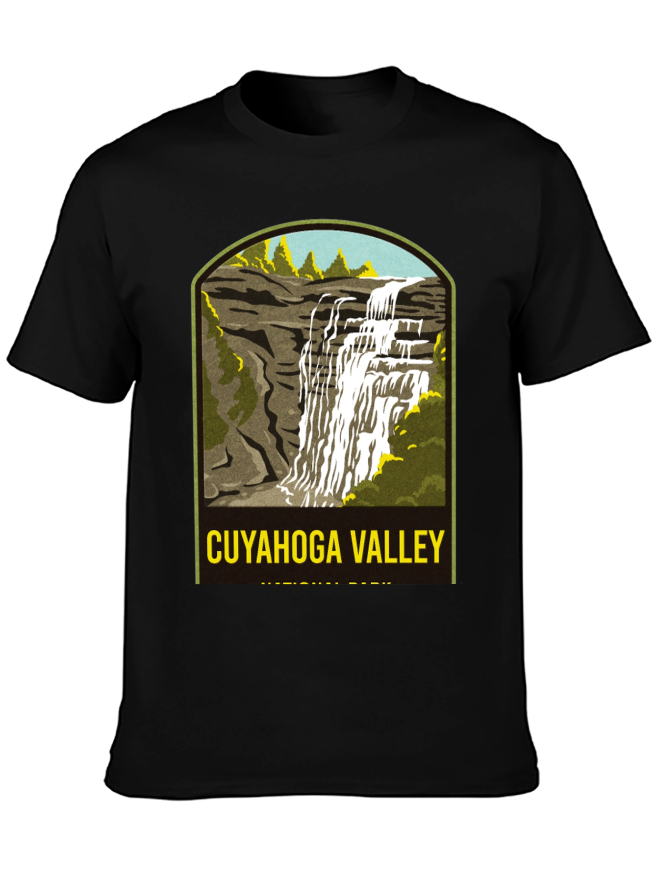 Cuyahoga Valley National Park Black T-Shirt
