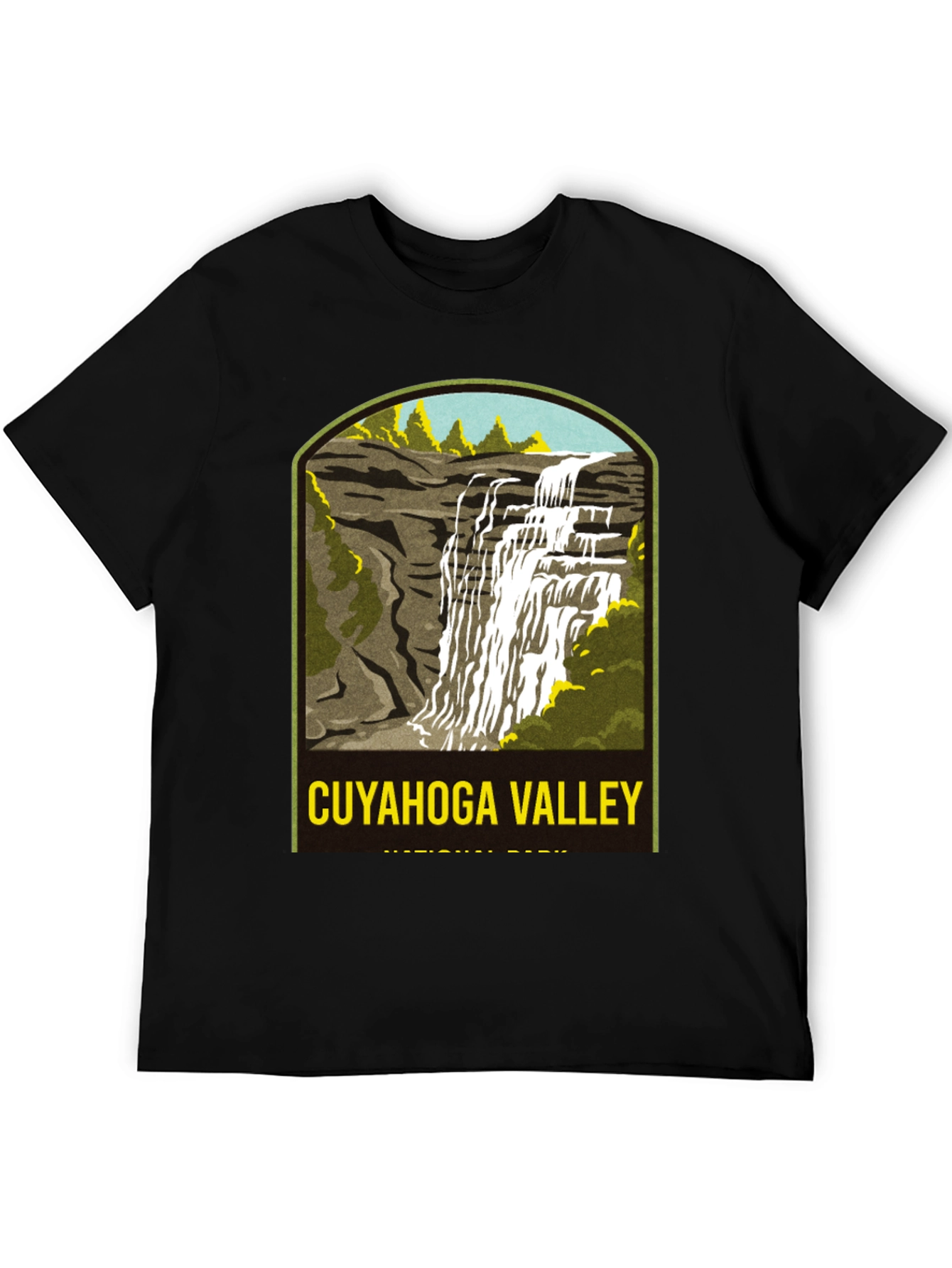 Cuyahoga Valley National Park Black T-Shirt