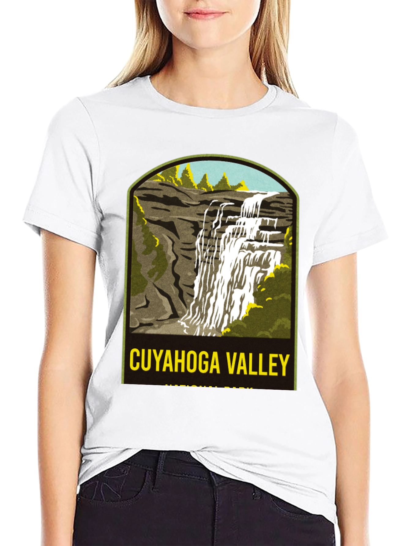 Cuyahoga Valley National Park Black T-Shirt