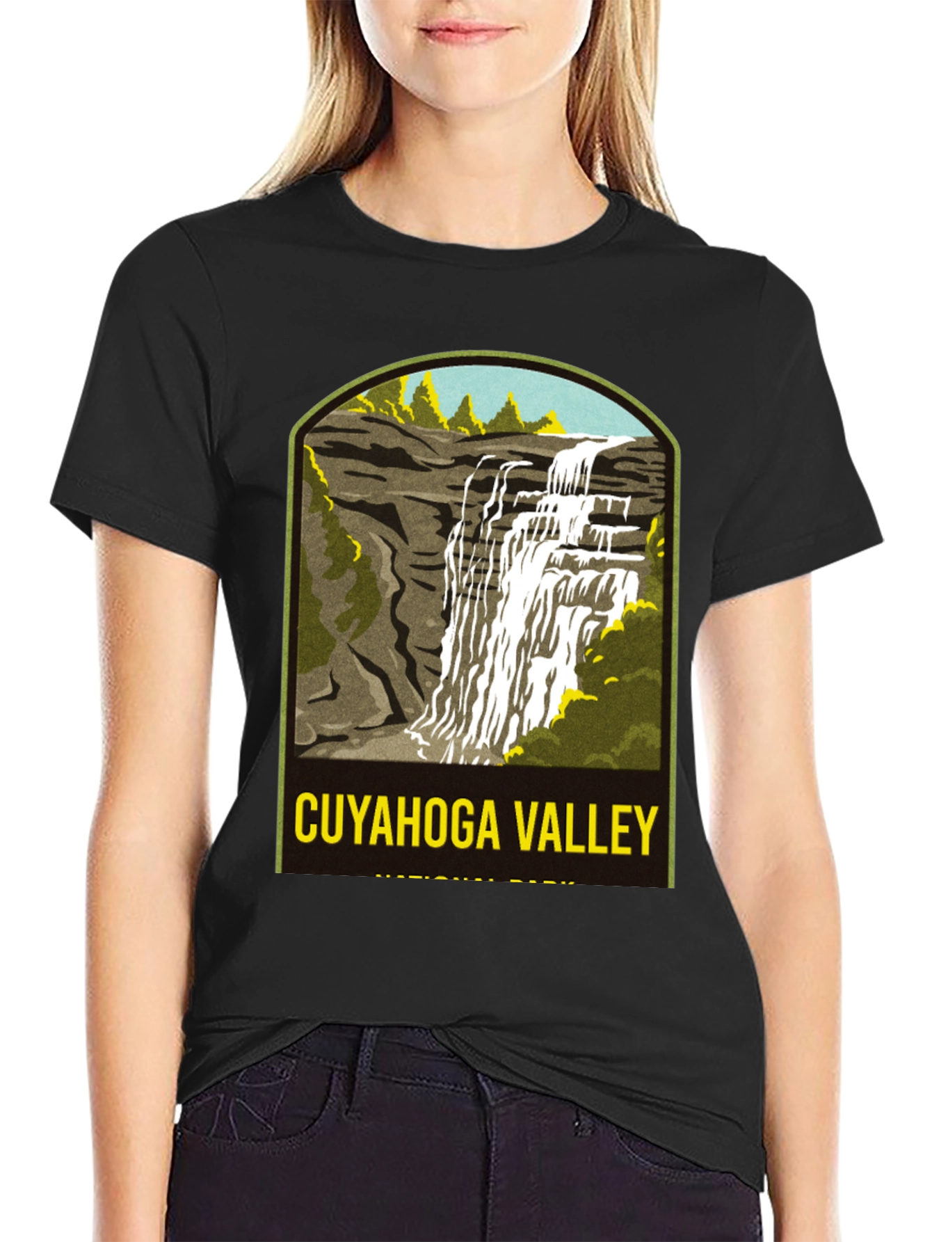 Cuyahoga Valley National Park Black T-Shirt