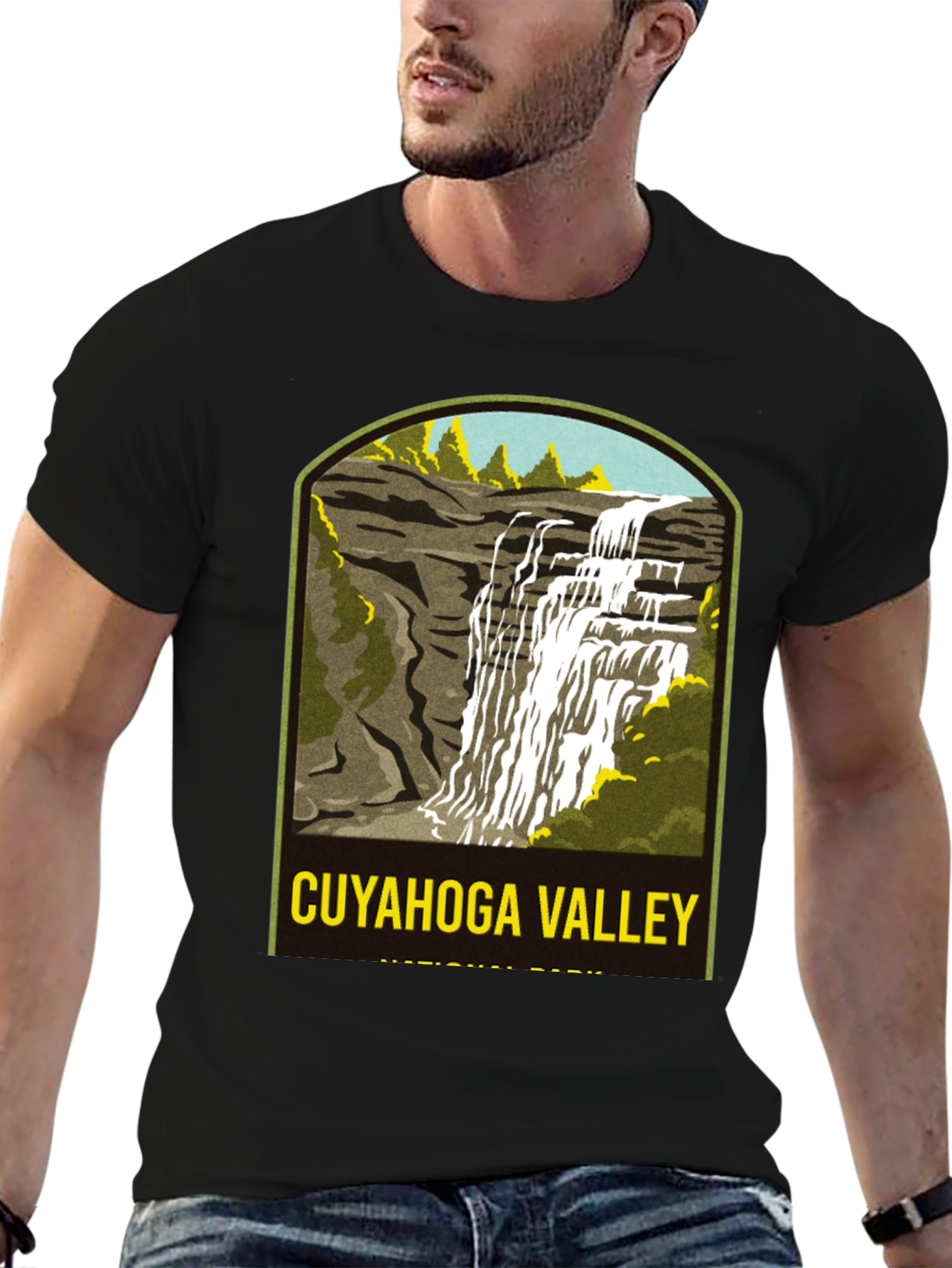 Cuyahoga Valley National Park Black T-Shirt