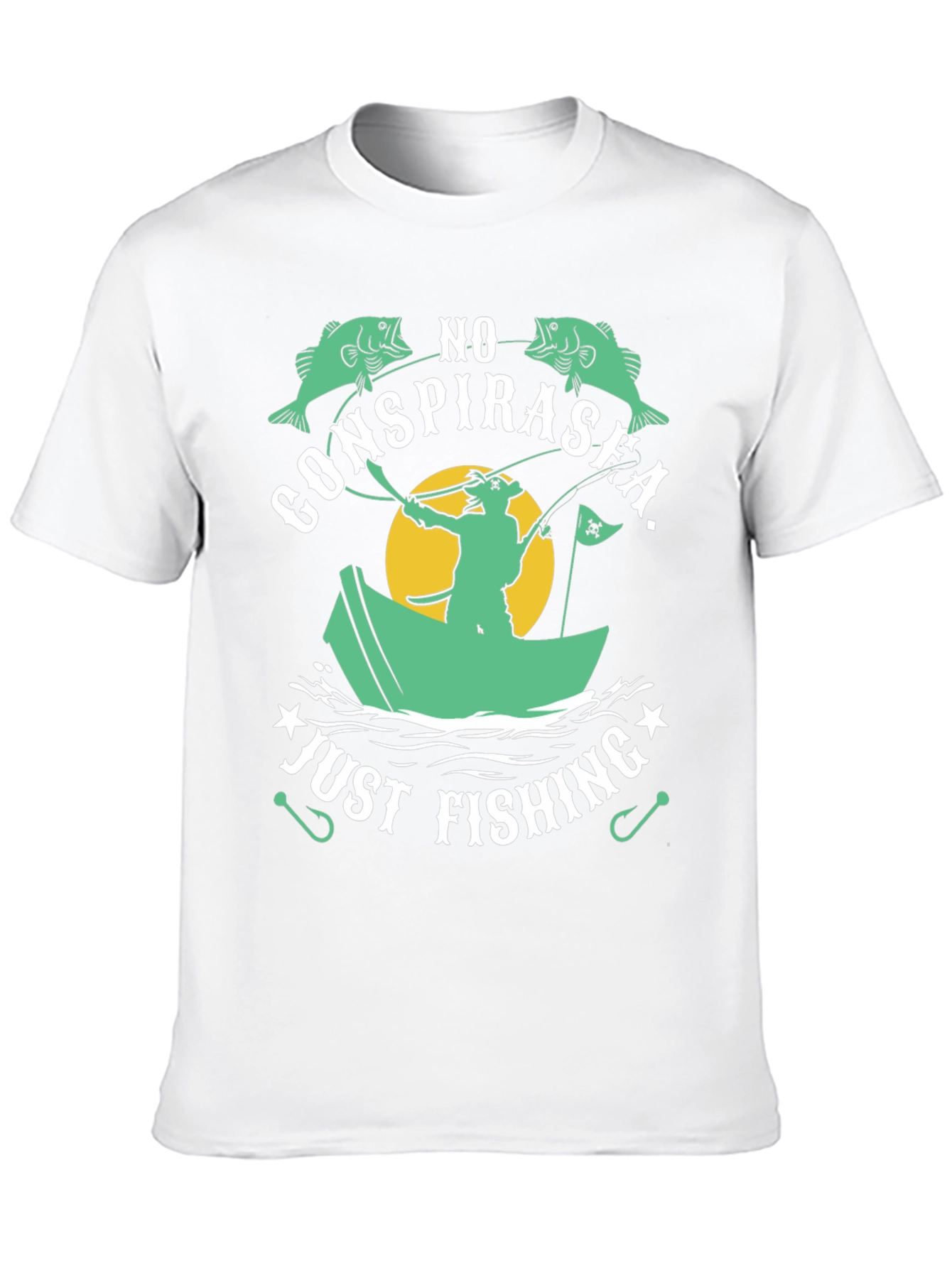 No ConspiraSea Just Fishing Graphic Tee
