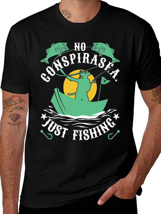 No ConspiraSea Just Fishing Graphic Tee