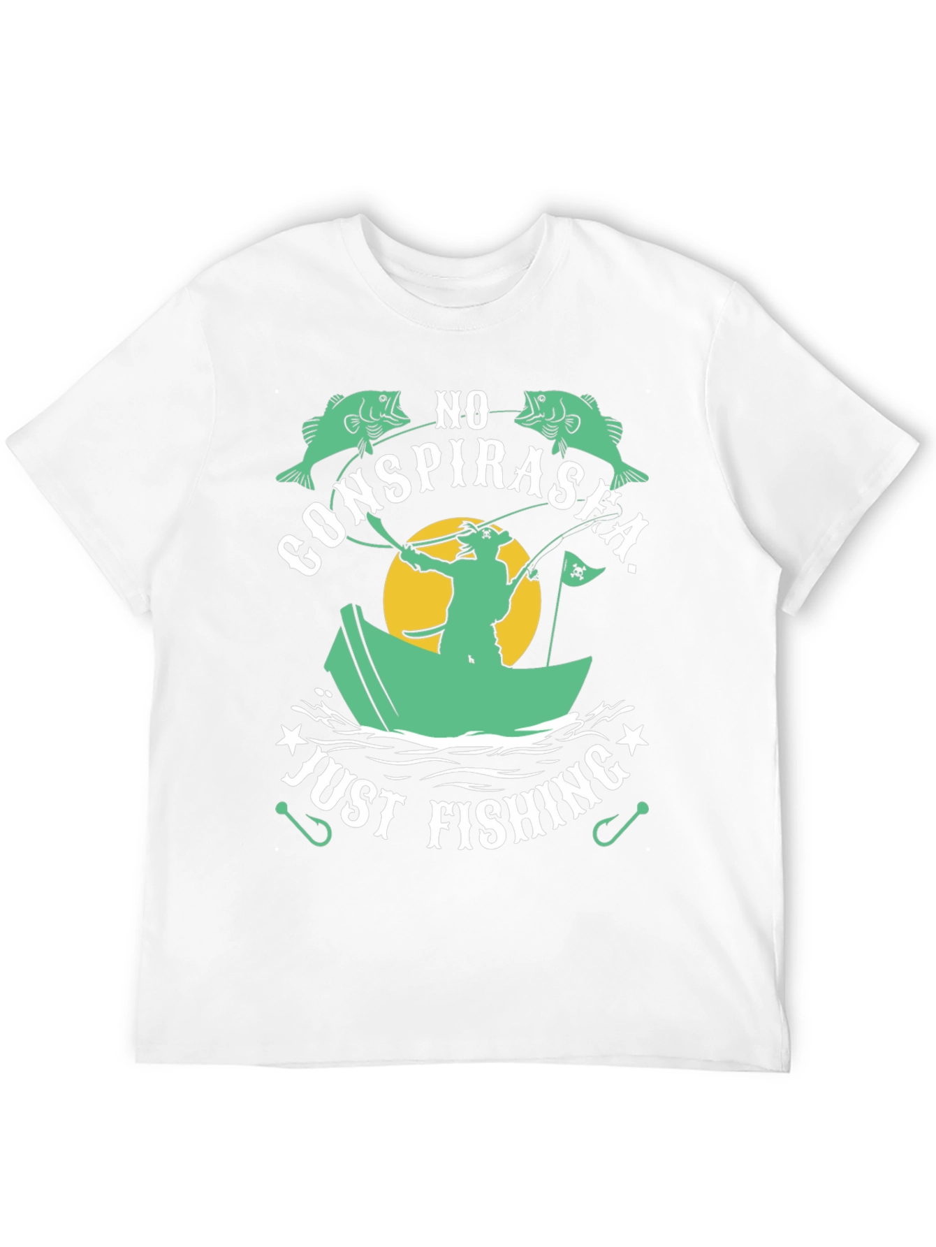 No ConspiraSea Just Fishing Graphic Tee