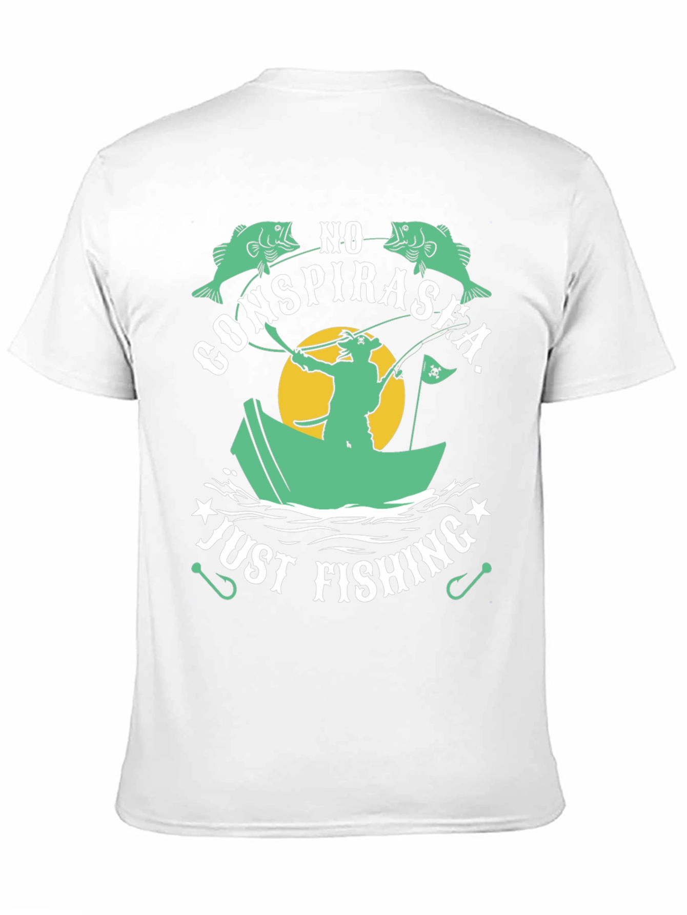 No ConspiraSea Just Fishing Graphic Tee